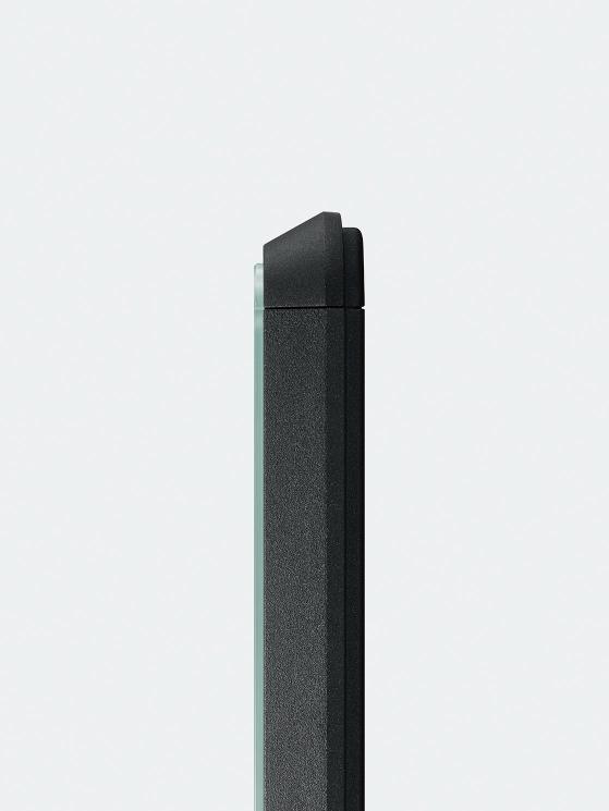 VIPP Bathroom Mirror with Black Aluminum Frame
