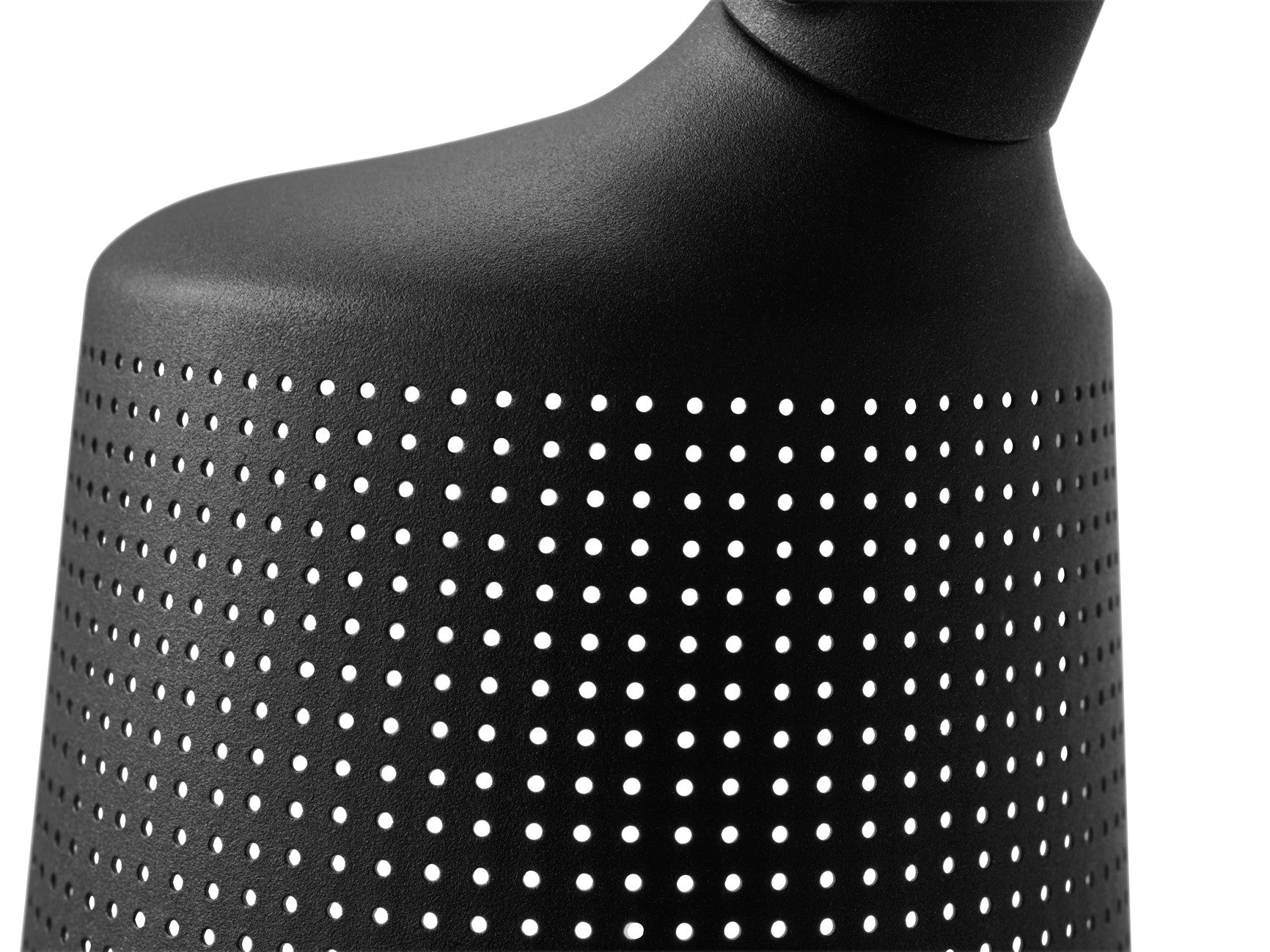 Wandleuchte 524 schwarz Metall