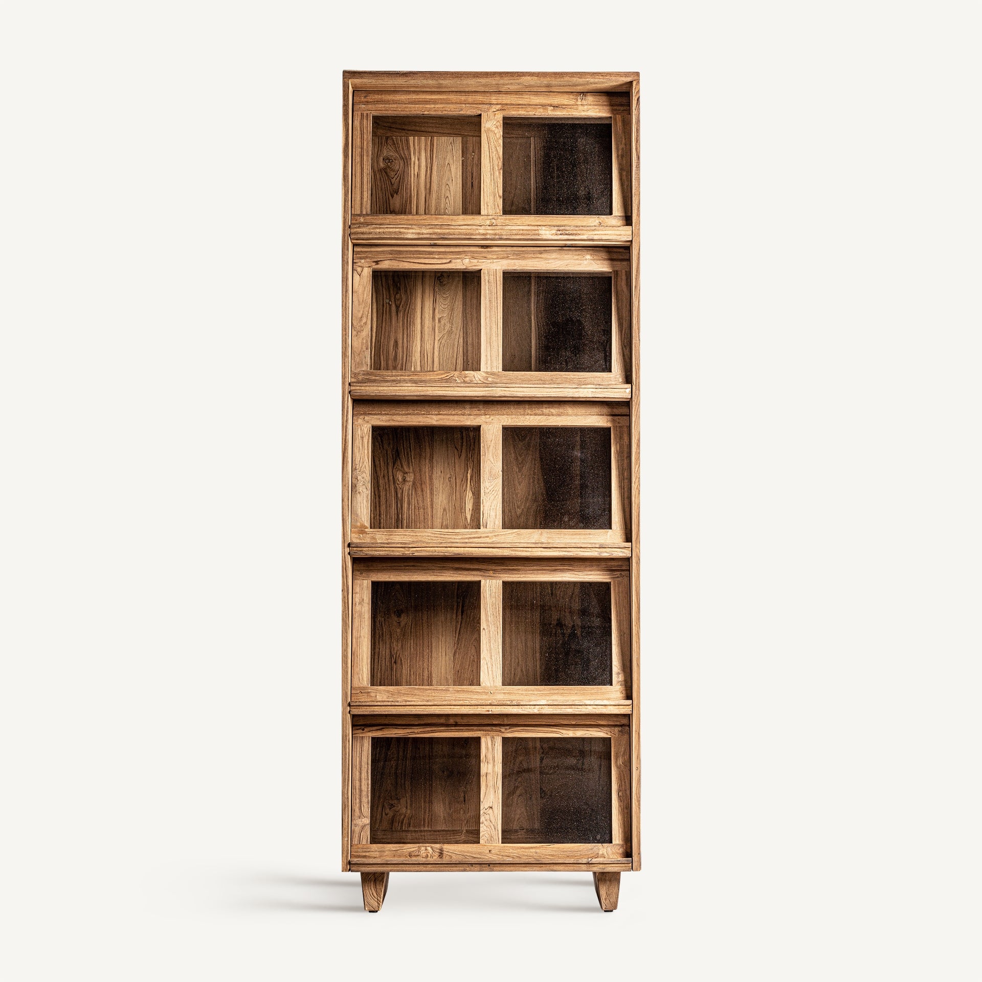 BACKLYN Display Cabinet made of recycled teak wood