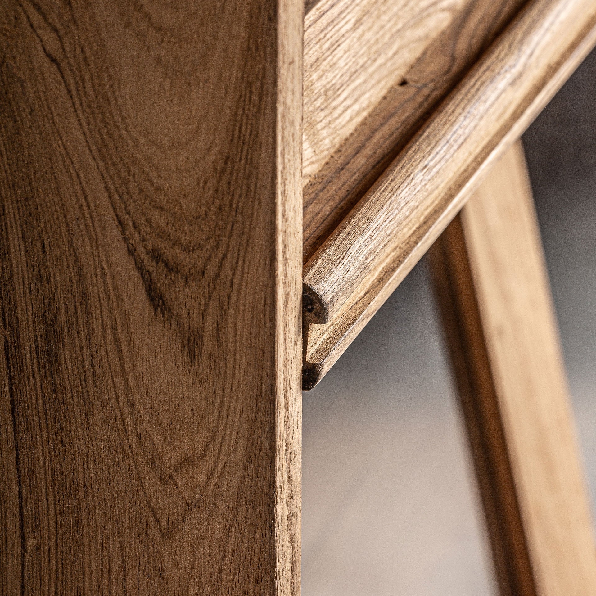 BACKLYN Display Cabinet made of recycled teak wood