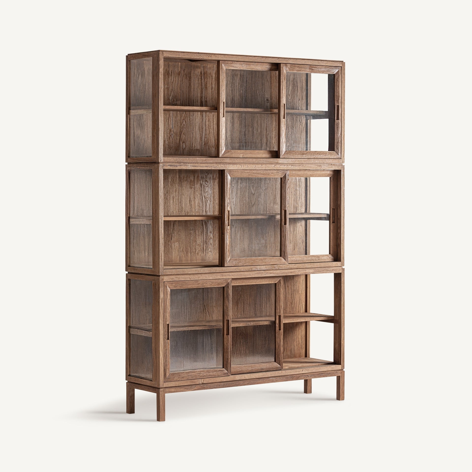 BROICH Display Cabinet Teak Wood