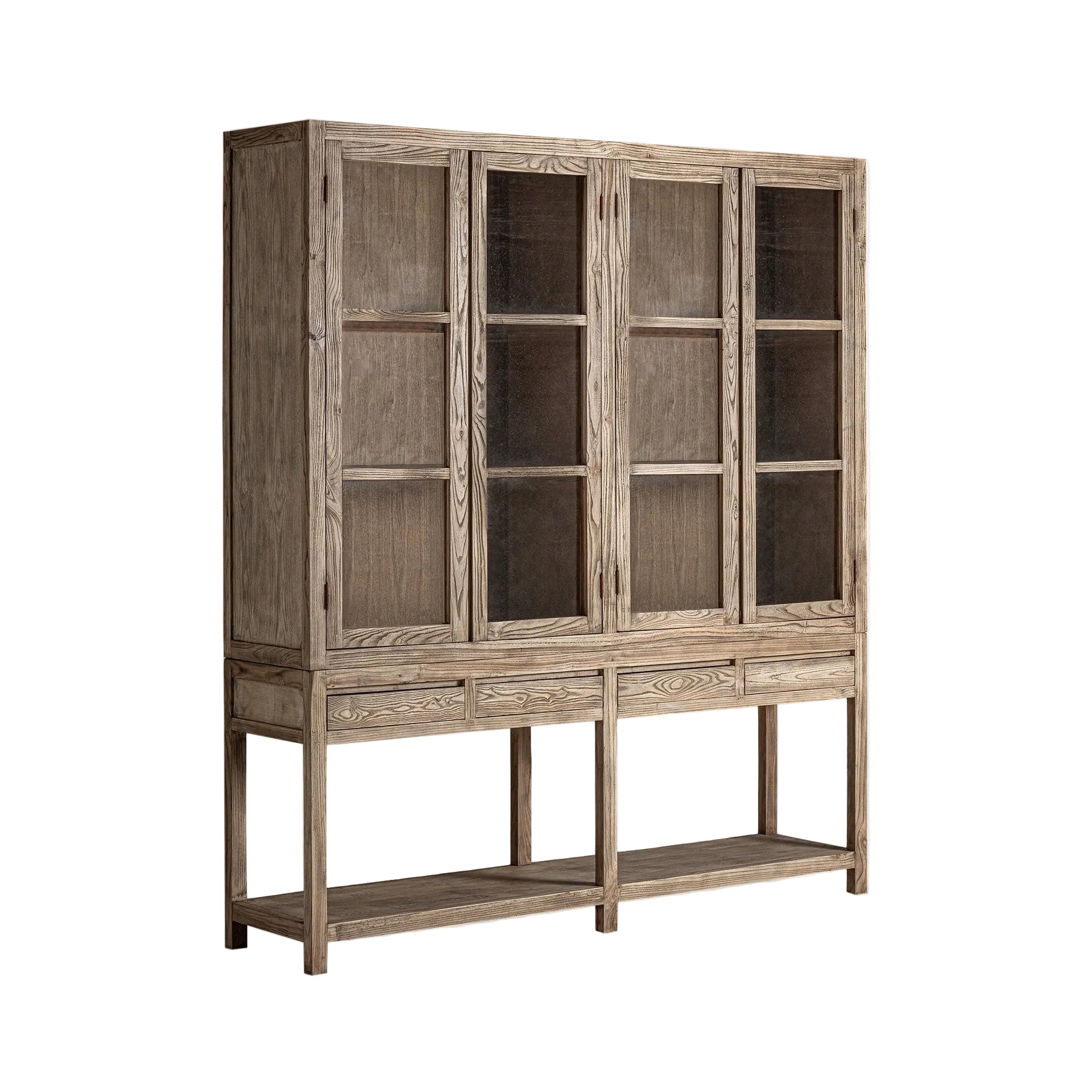 Vitrine MASEIN aus Weidenholz