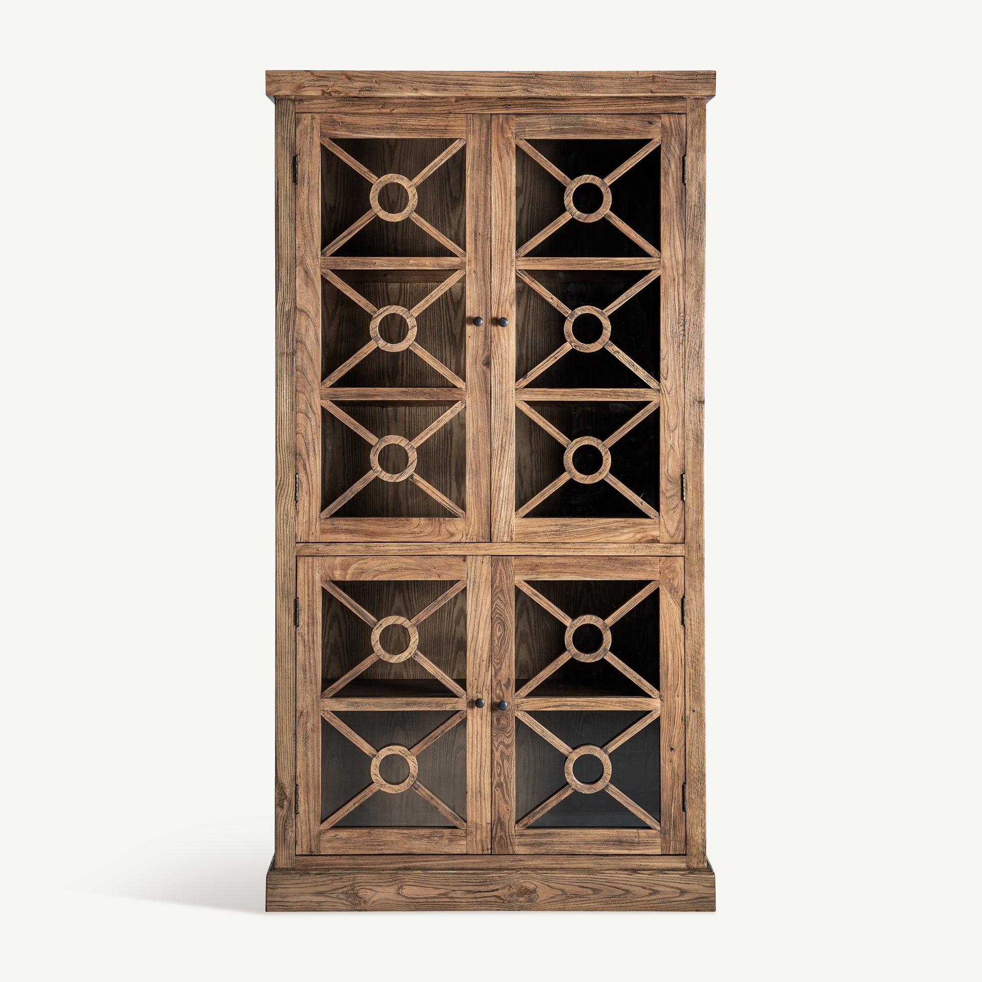 NORVIK Display Cabinet in Elm Wood