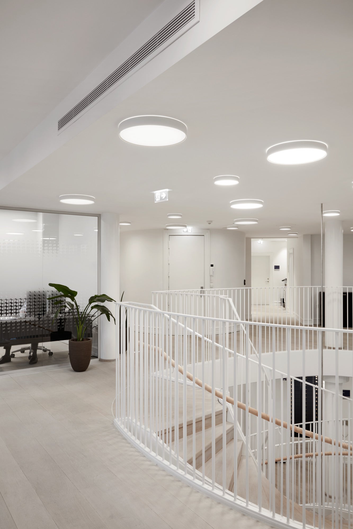 Plafon podtynkowy LP SLIM ROUND SEMI-RECESSED biały