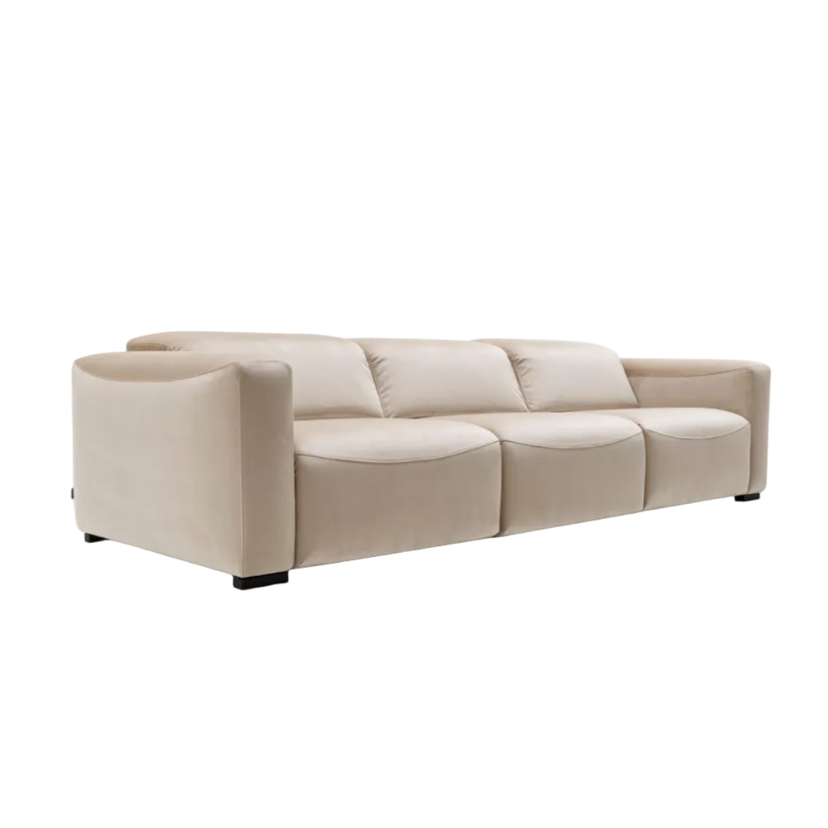 Sofa 3-sitzig WAVE gepolstert