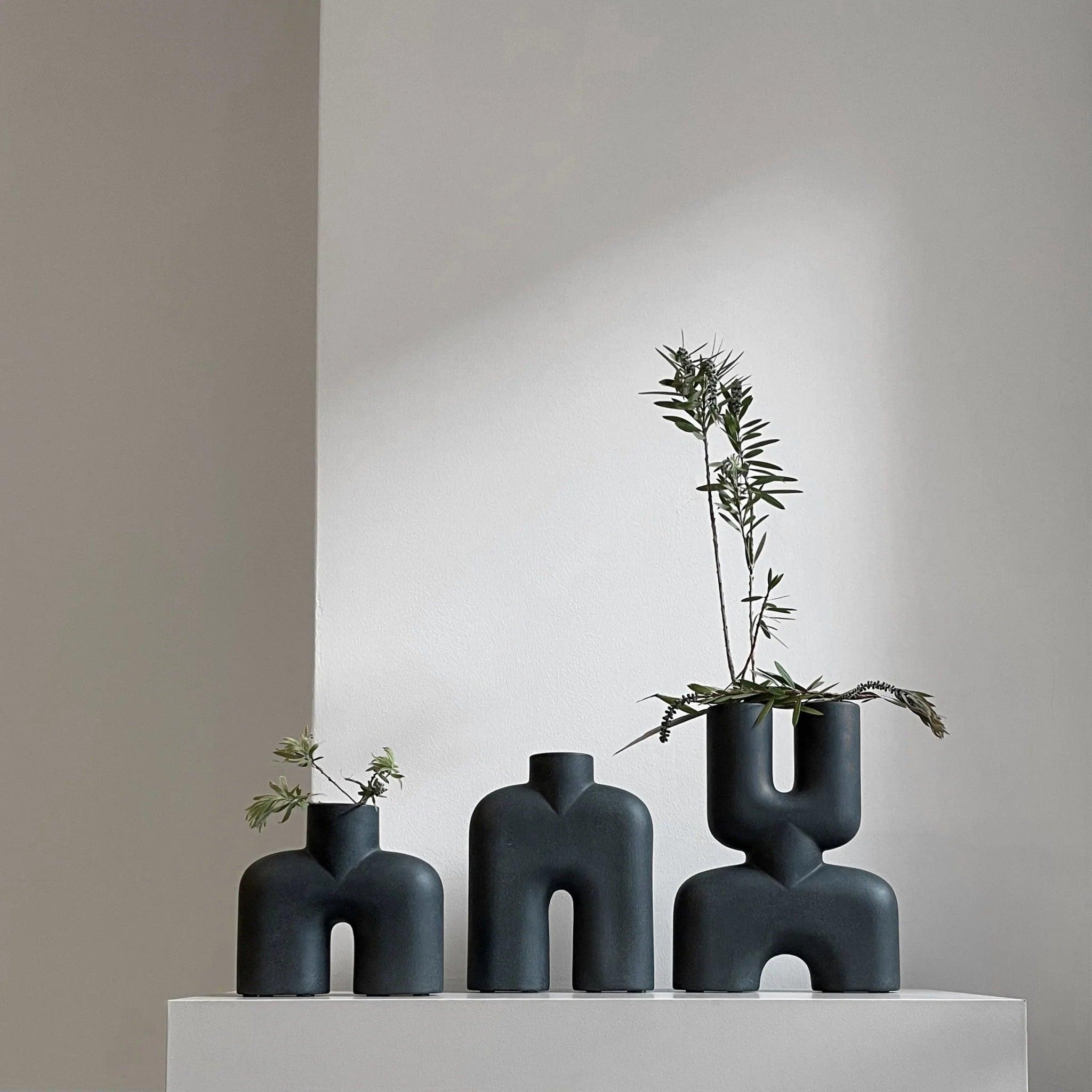 Wazon COBRA TALL czarny 101 Copenhagen Eye on Design