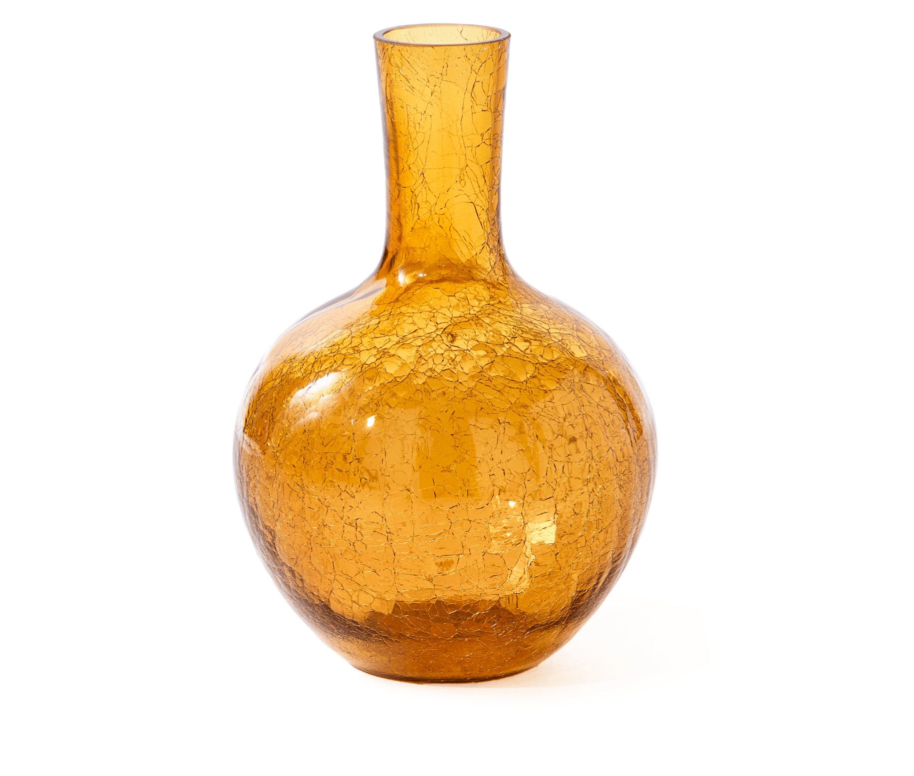 Wazon CRACKLED GLASS miodowy Pols Potten Eye on Design