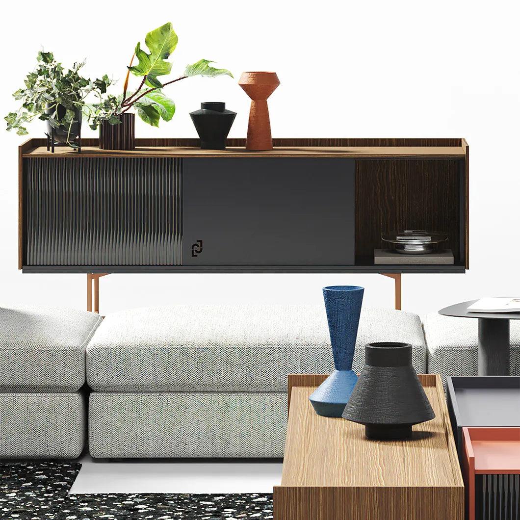 Wazon FAVENTIA TENUIS brązowy Liu Jo Living Eye on Design