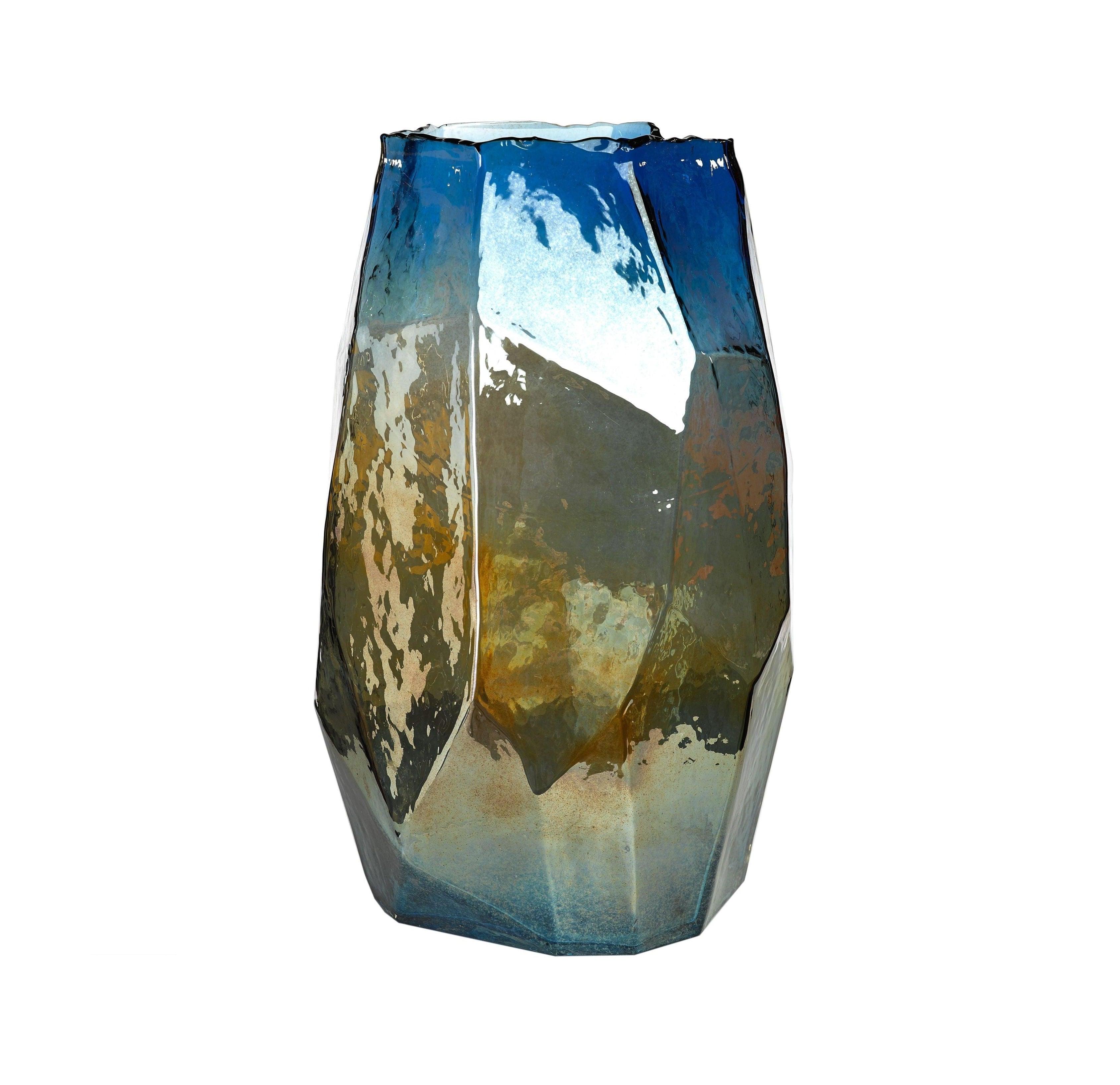 Wazon GRAPHIC LUSTER turkusowy Pols Potten Eye on Design
