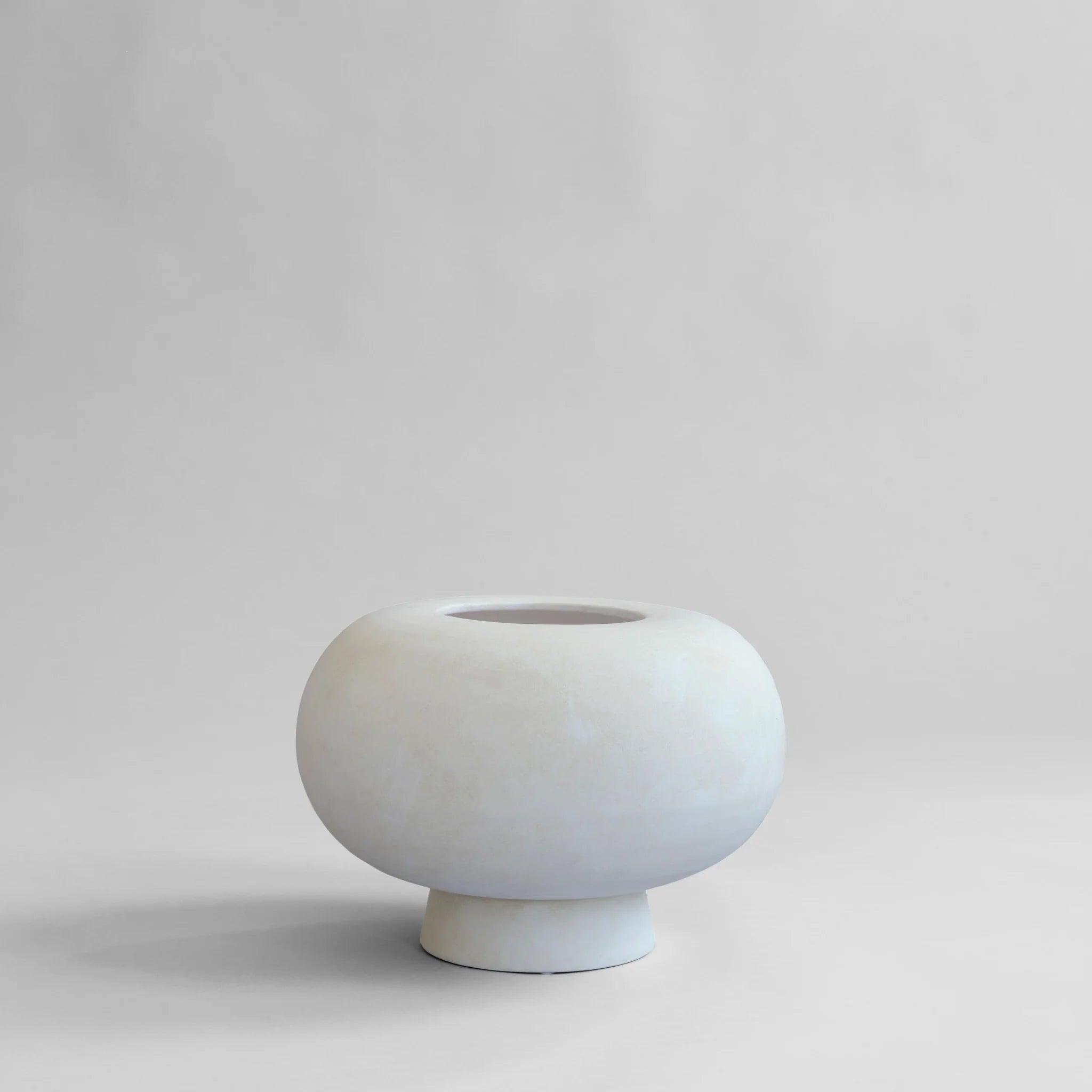 Wazon KABIN FAT biały 101 Copenhagen Eye on Design