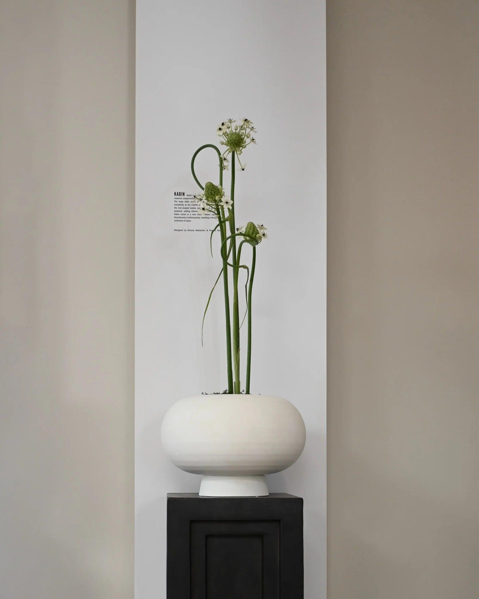 Wazon KABIN FAT biały 101 Copenhagen Eye on Design
