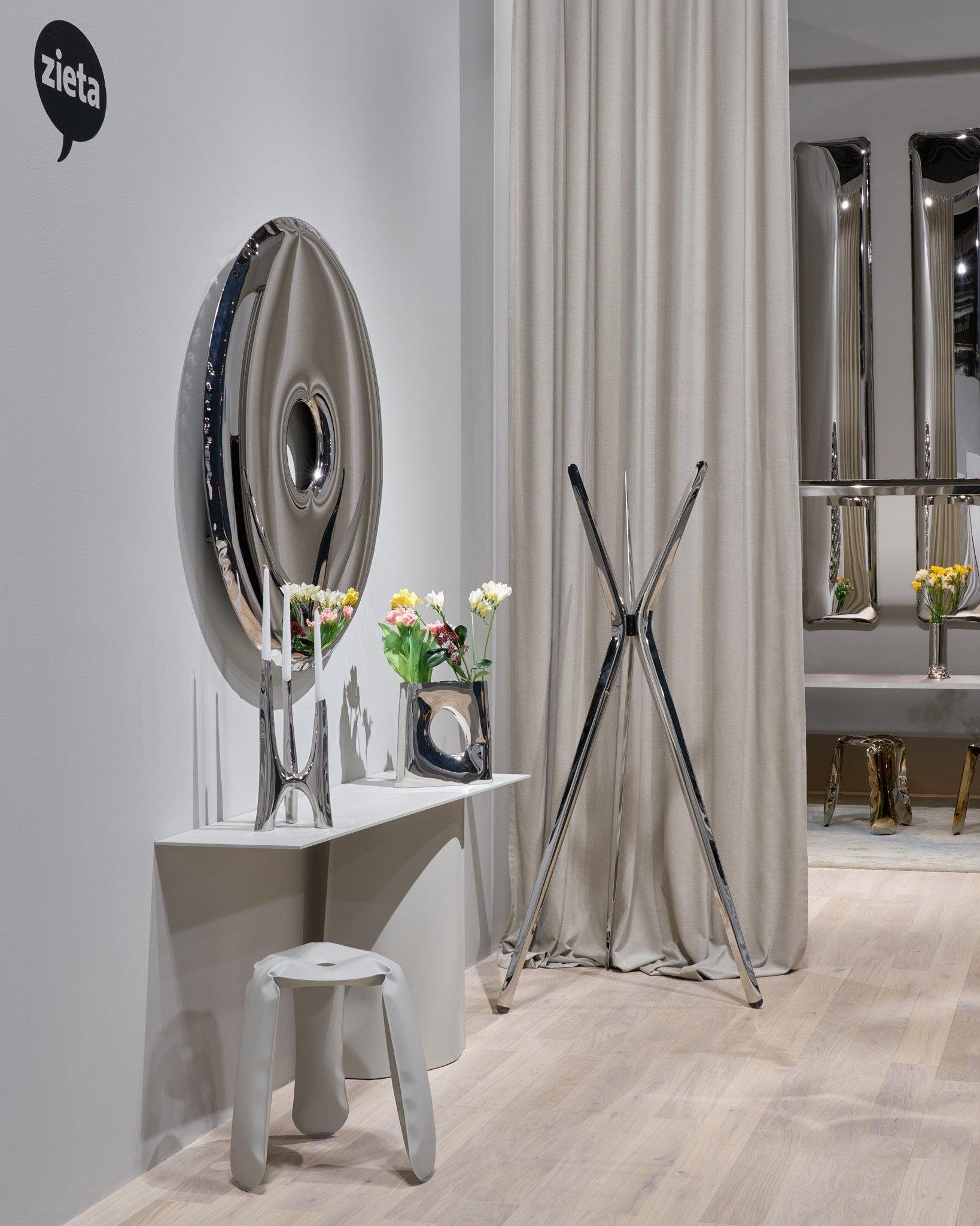 Wazon KARAVA inox Zieta Studio Eye on Design