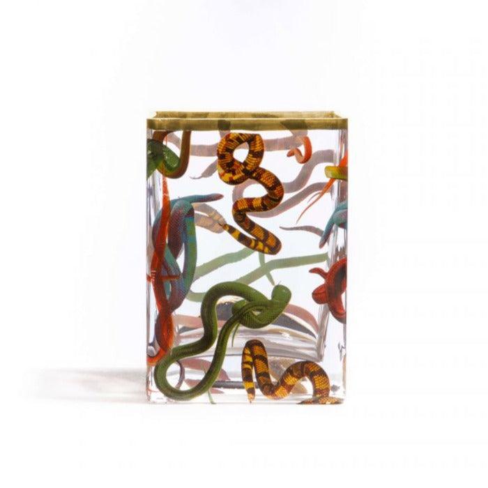 Wazon SNAKES szklany Seletti Eye on Design
