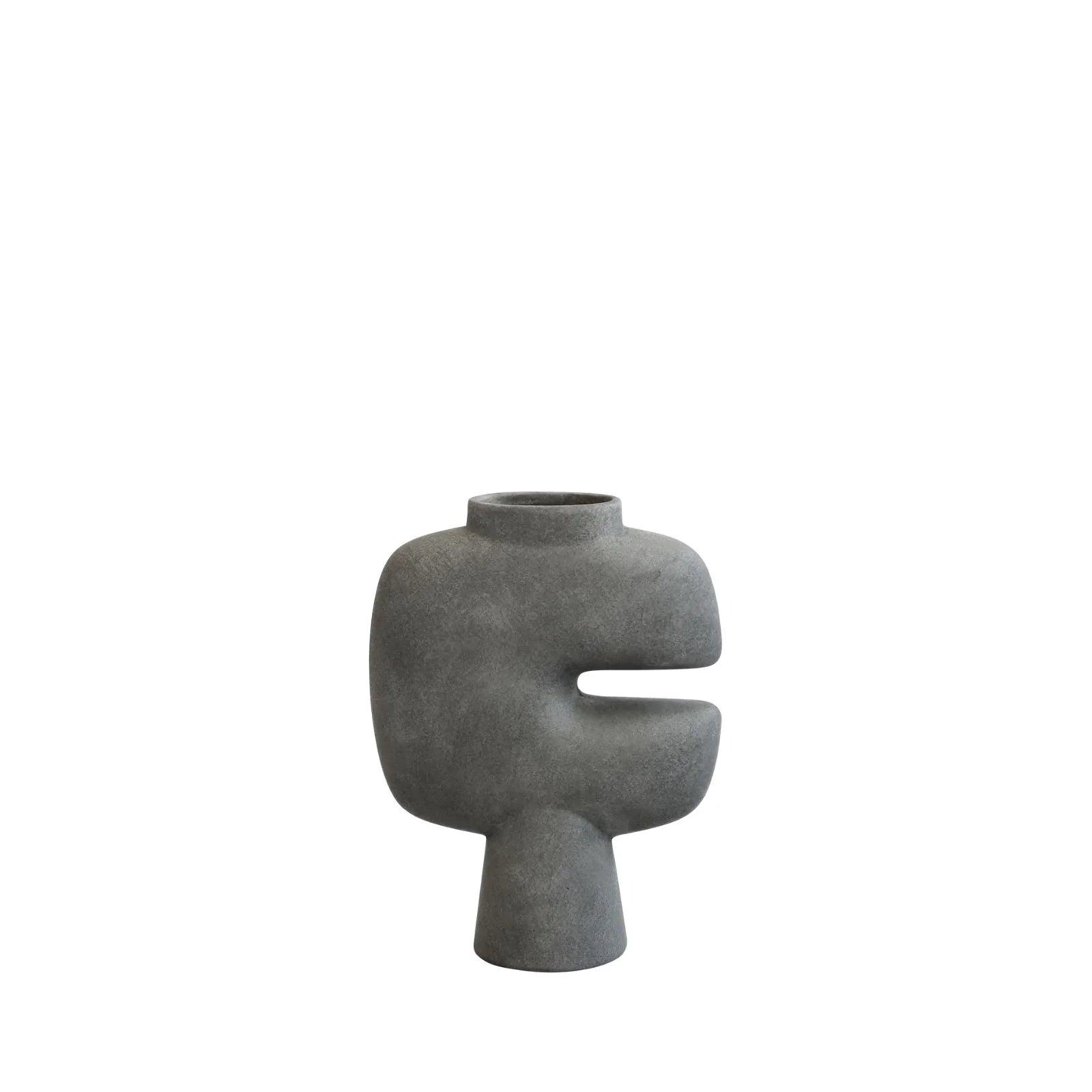 Wazon TRIBAL ciemnoszary 101 Copenhagen M Eye on Design