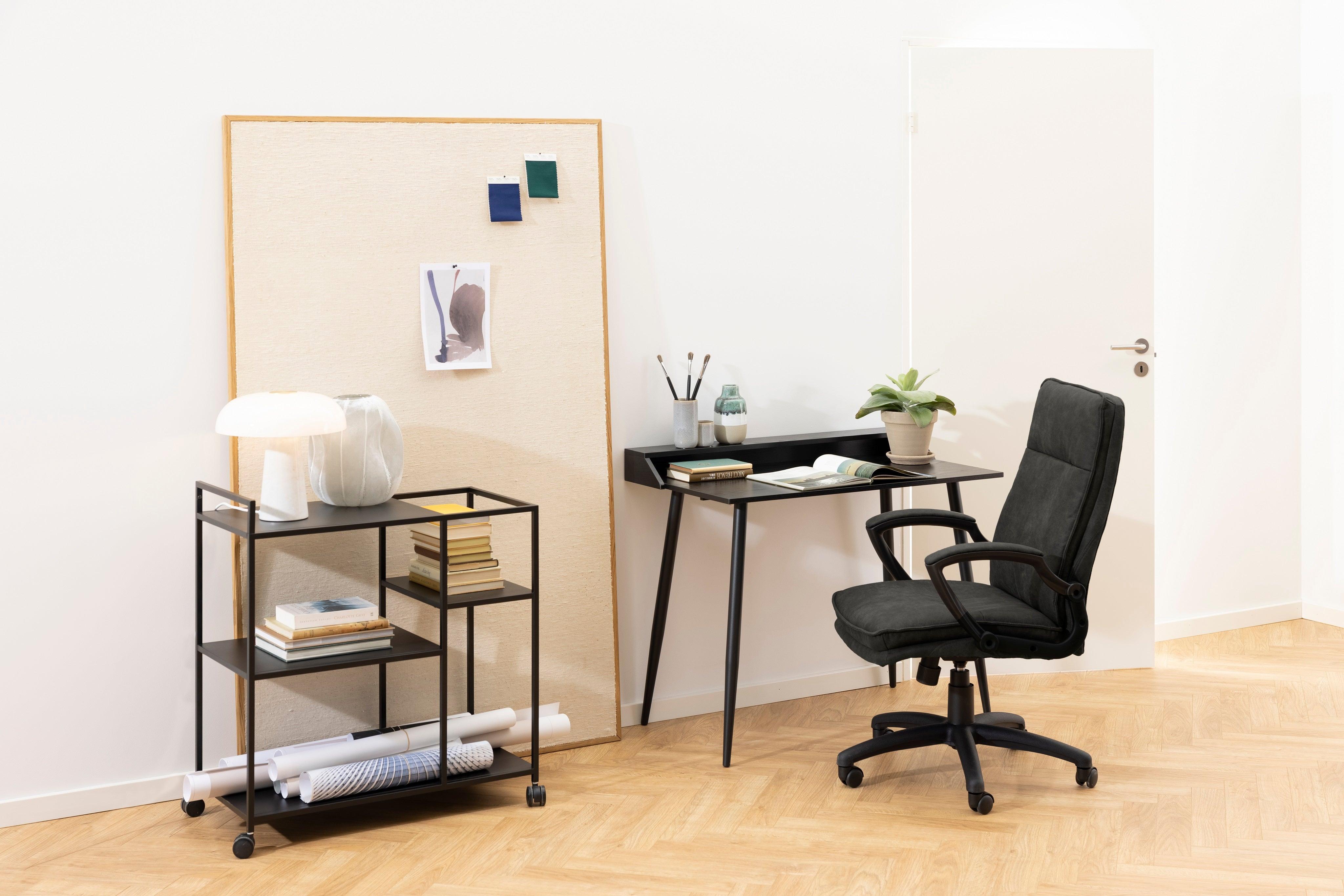 Wózek barowy NEWCASTLE czarny Home Essentials Eye on Design