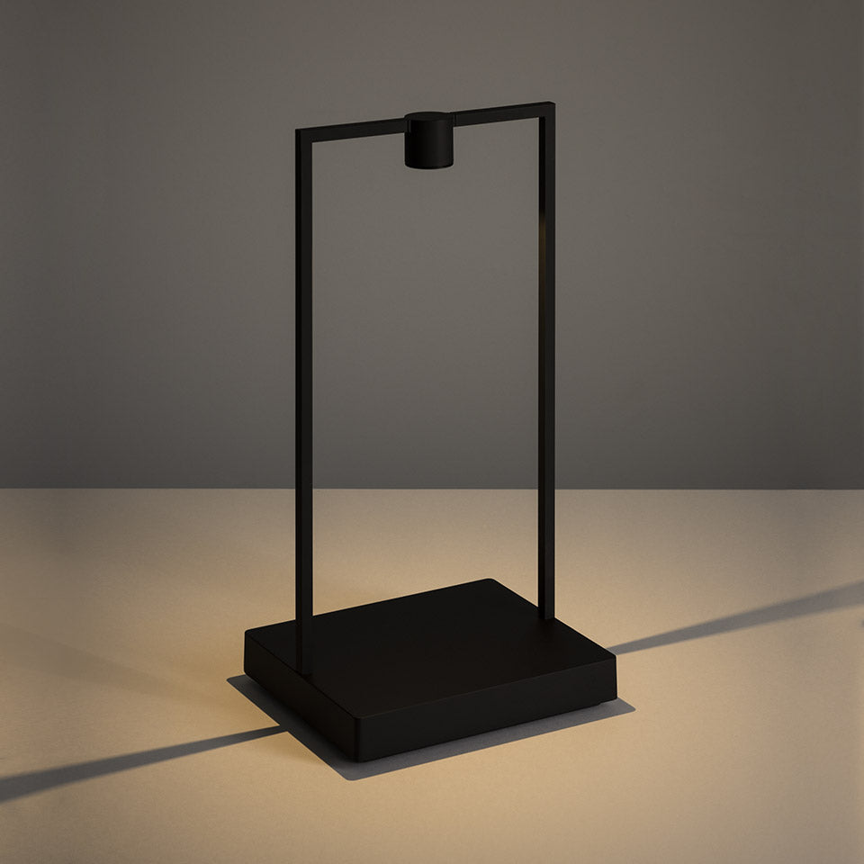 Portable Lamp CURIOSITY black