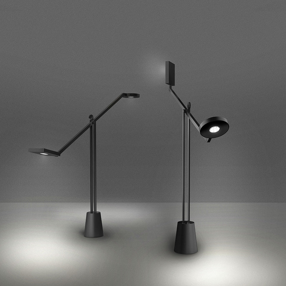 Verstellbare Schreibtischlampe EQUILIBRIST schwarz