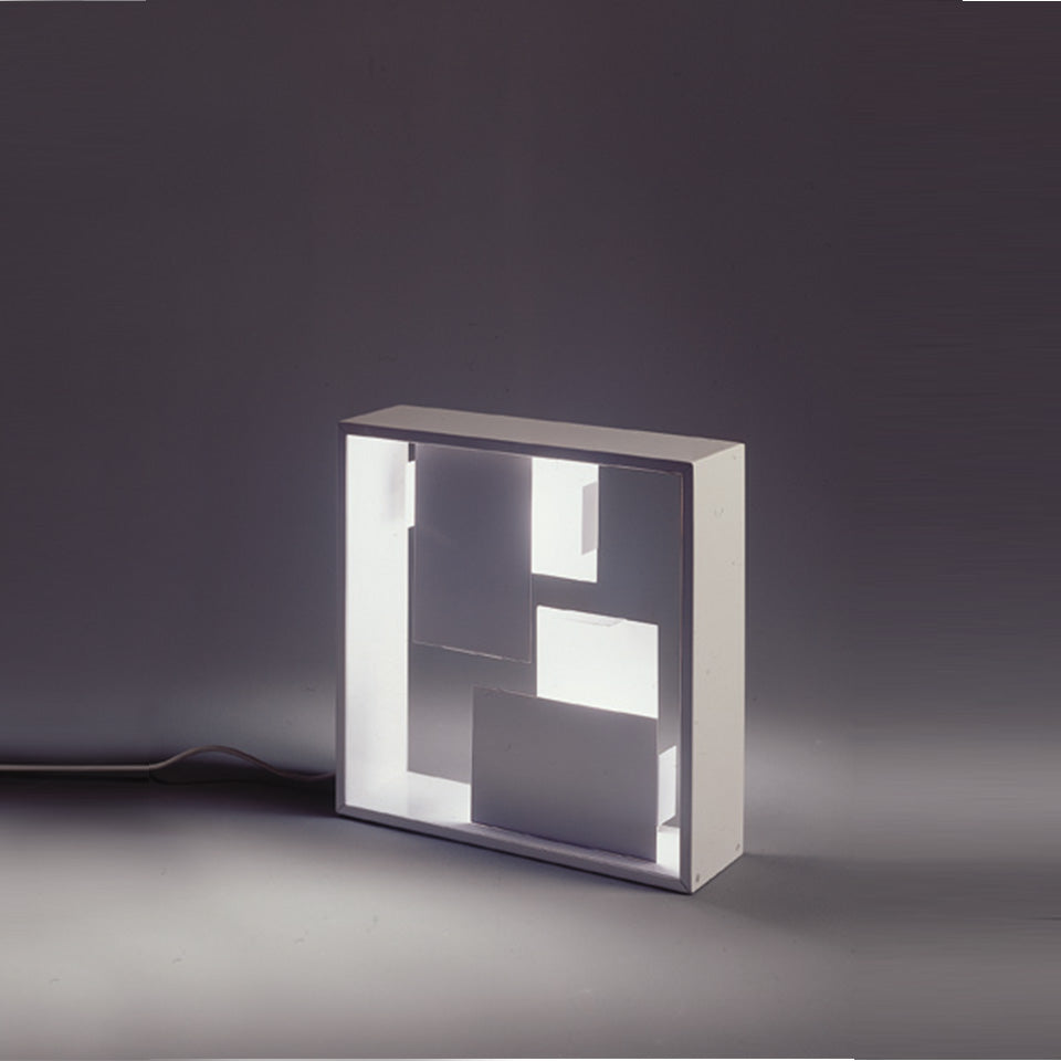 Dekorative Lampe FATO weiß