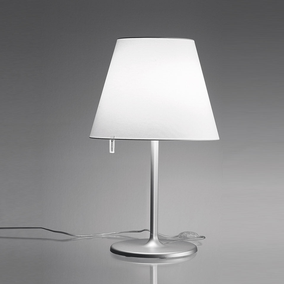 MELAMPO Table Lamp with Gray Base