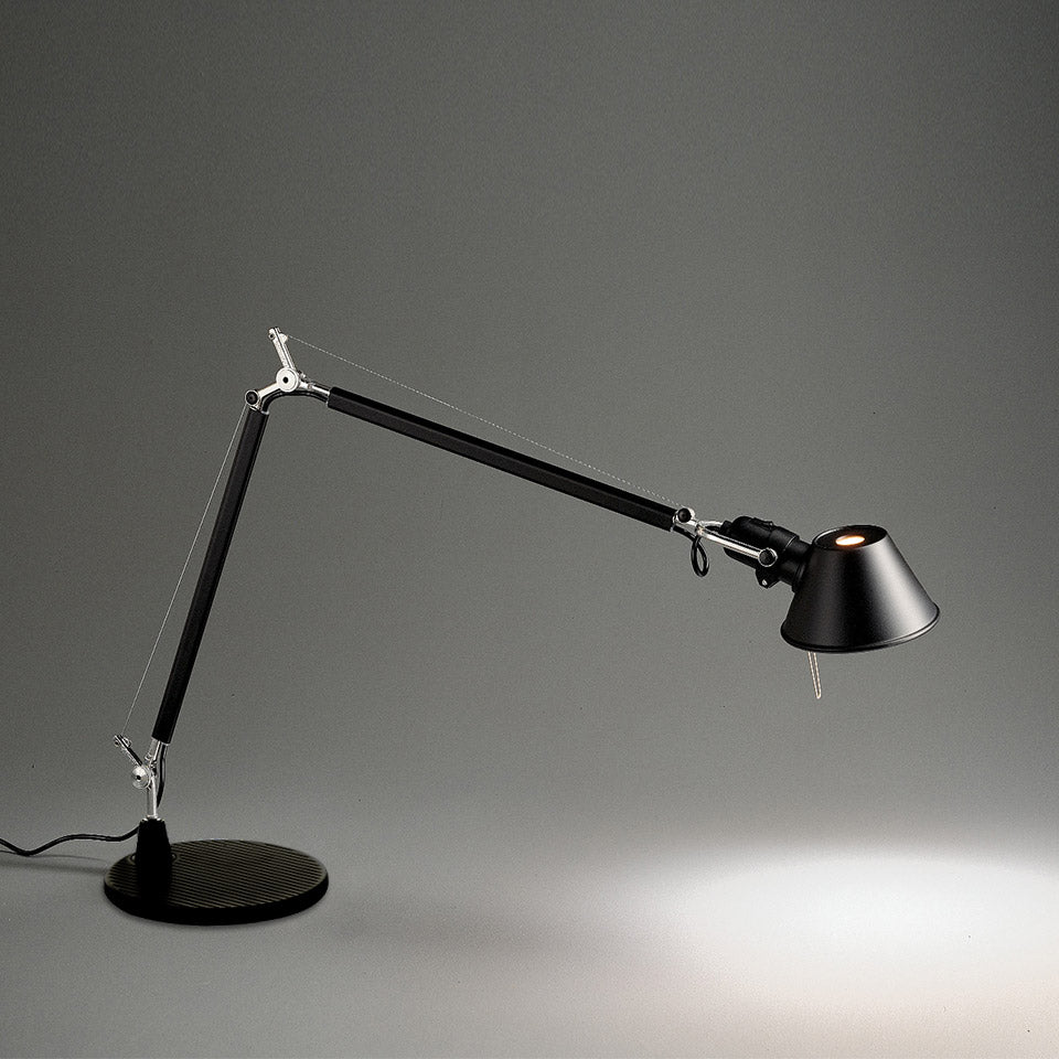 Schreibtischlampe verstellbar TOLOMEO MINI schwarz