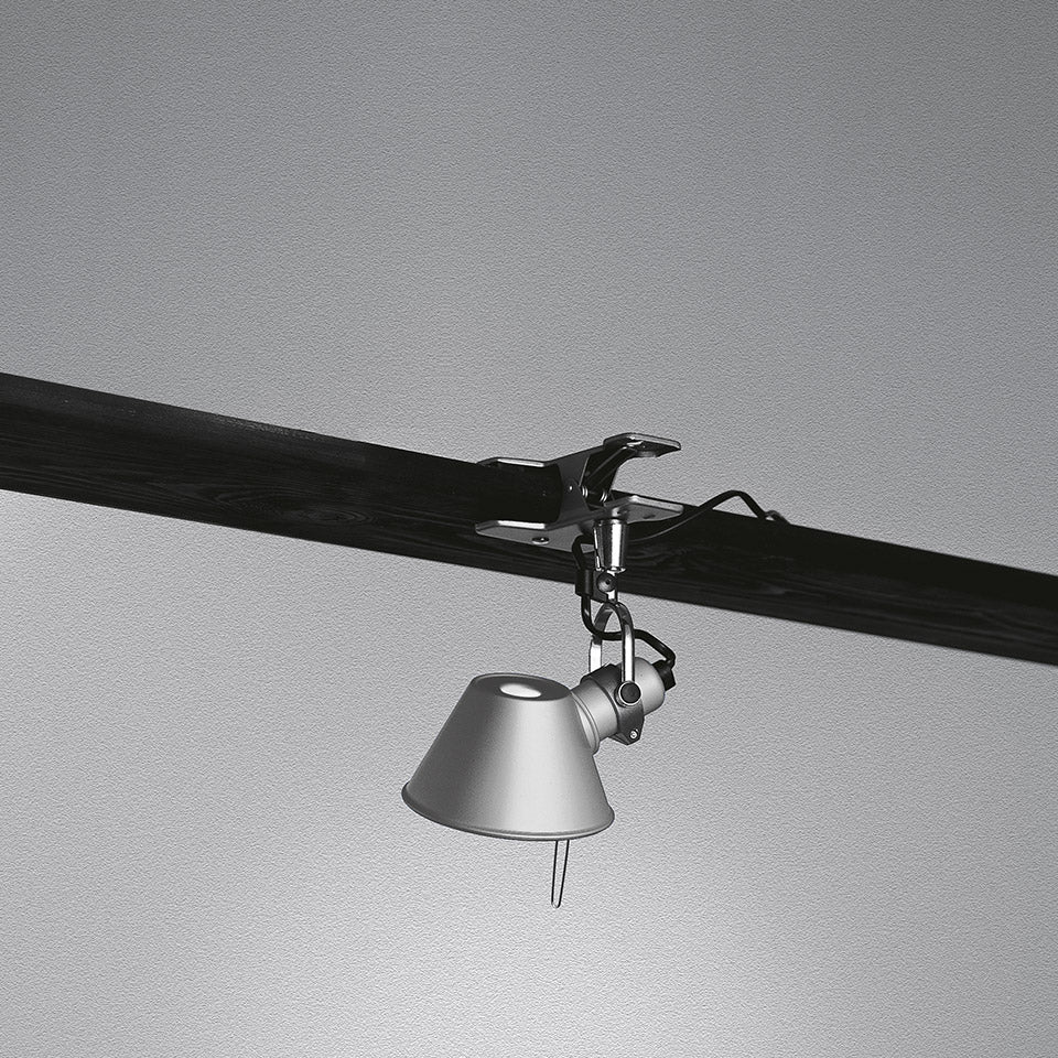 Klemmlampe TOLOMEO PINZA MICRO Aluminium