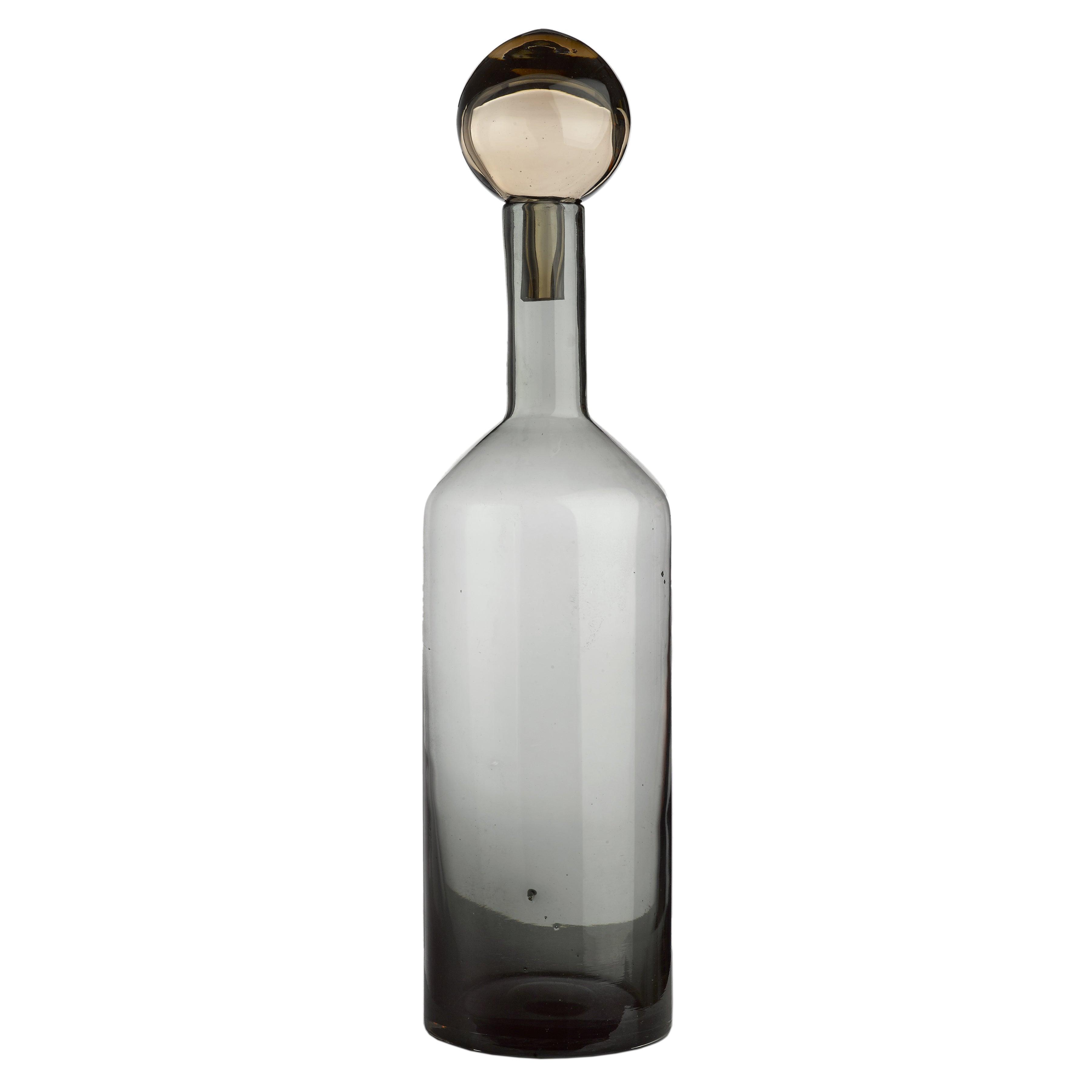 Zestaw butelek BUBBLES AND BOTTLES barwione szkło Pols Potten Eye on Design