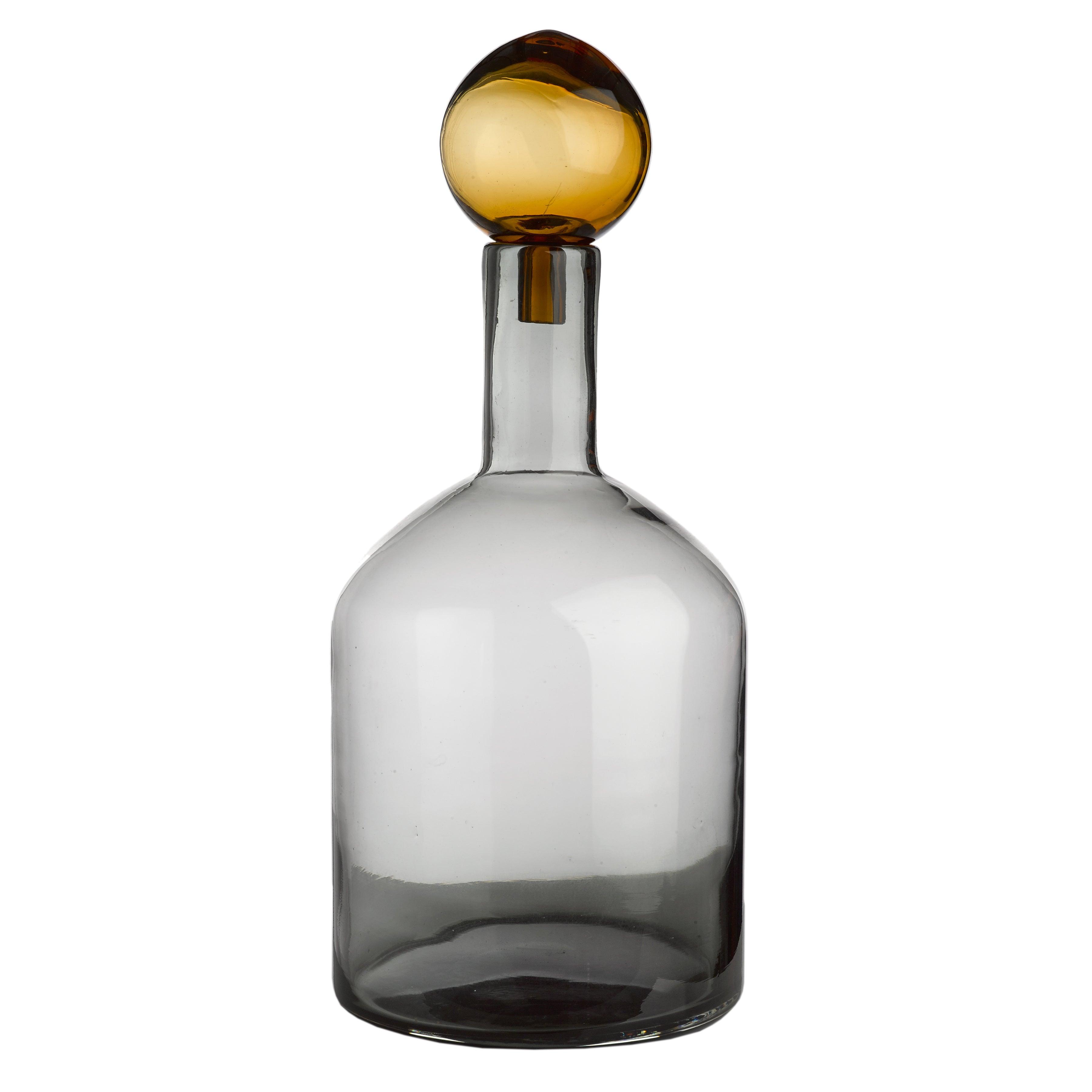 Zestaw butelek BUBBLES AND BOTTLES barwione szkło Pols Potten Eye on Design