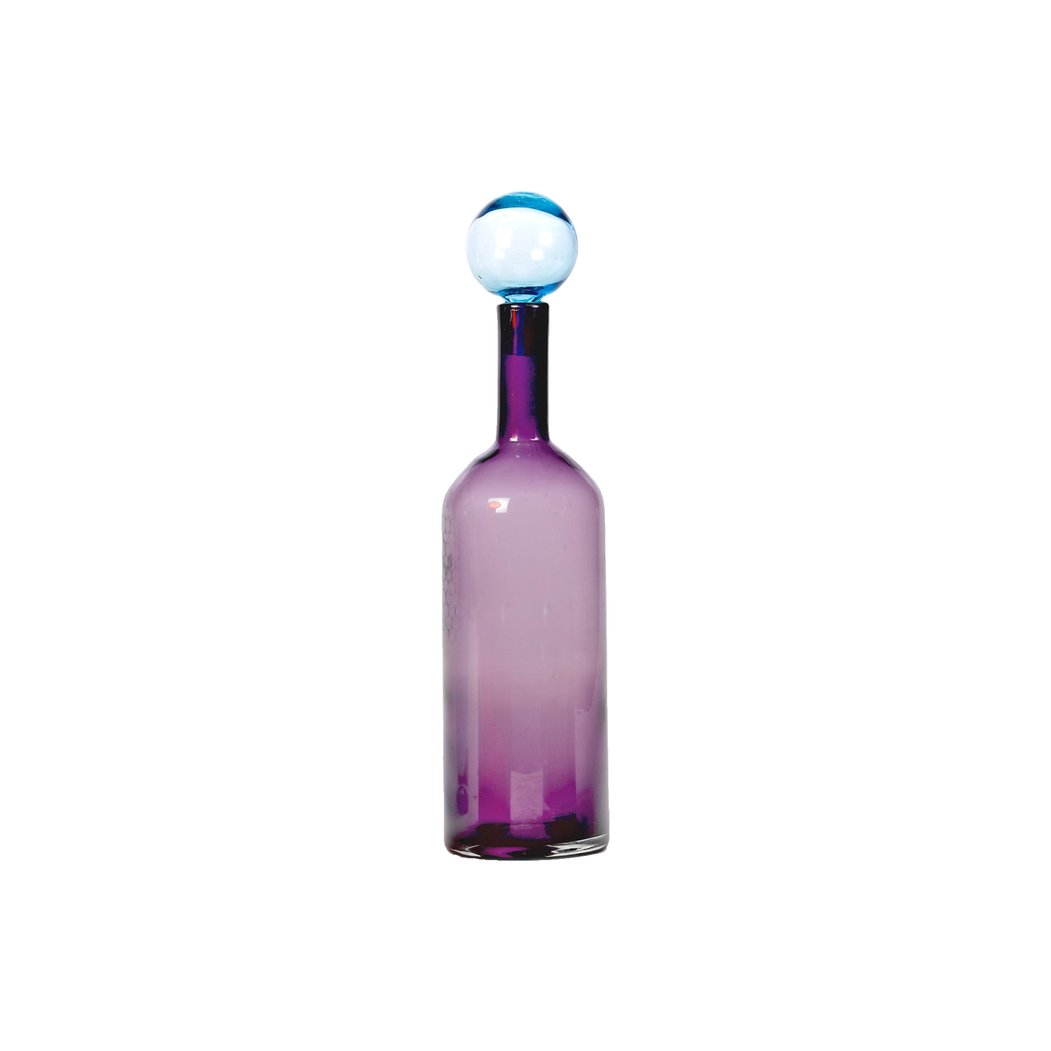 Zestaw butelek BUBBLES AND BOTTLES kolorowe szkło Pols Potten Eye on Design