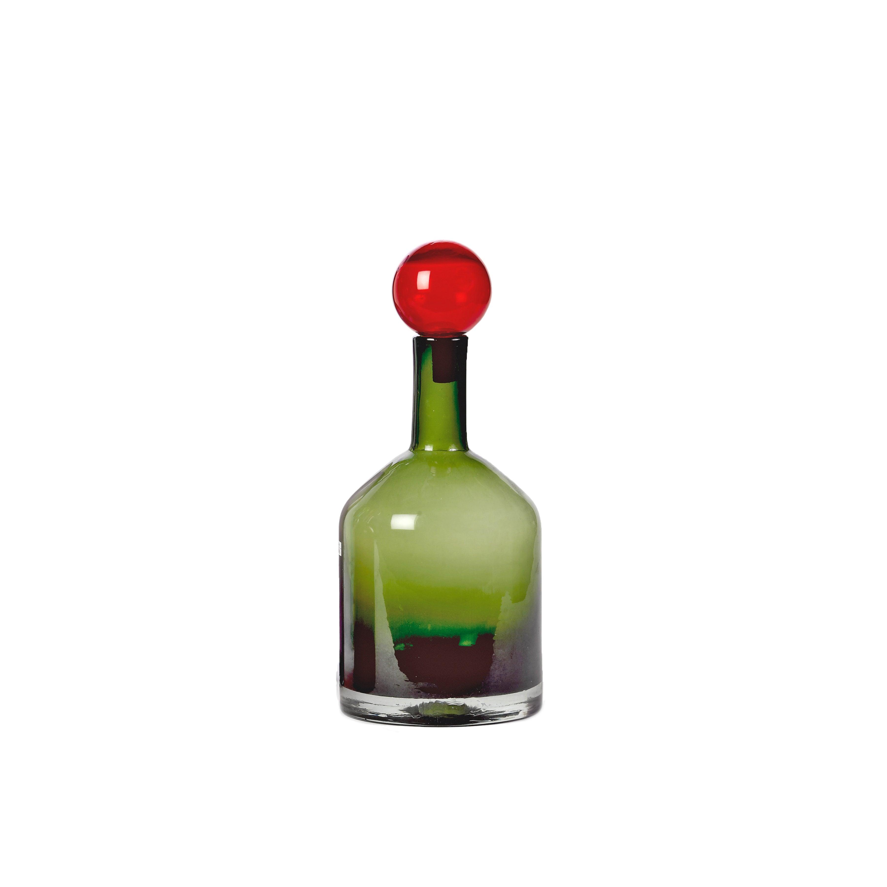 Zestaw butelek BUBBLES AND BOTTLES kolorowe szkło Pols Potten Eye on Design