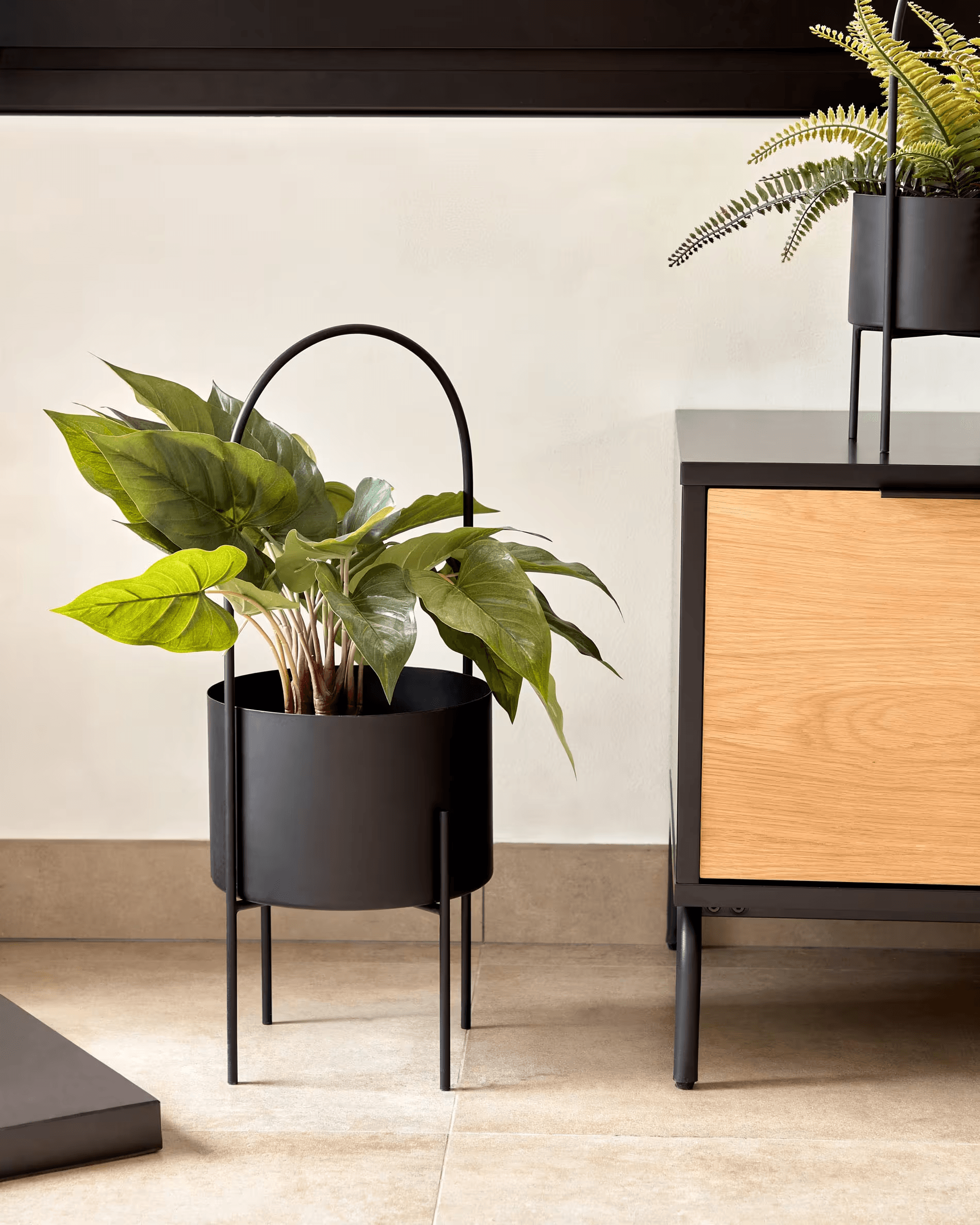 Zestaw doniczek MASH czarny La Forma Eye on Design