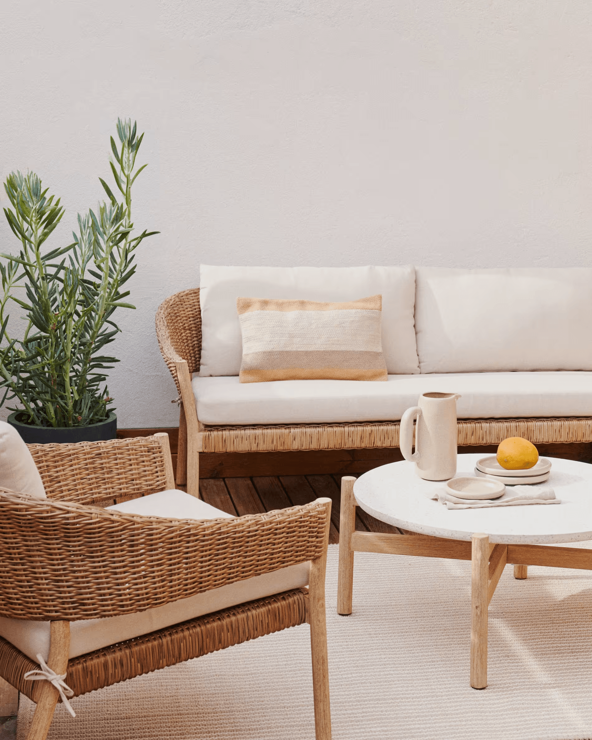 Zestaw mebli ogrodowych POLA rattanowy La Forma Eye on Design