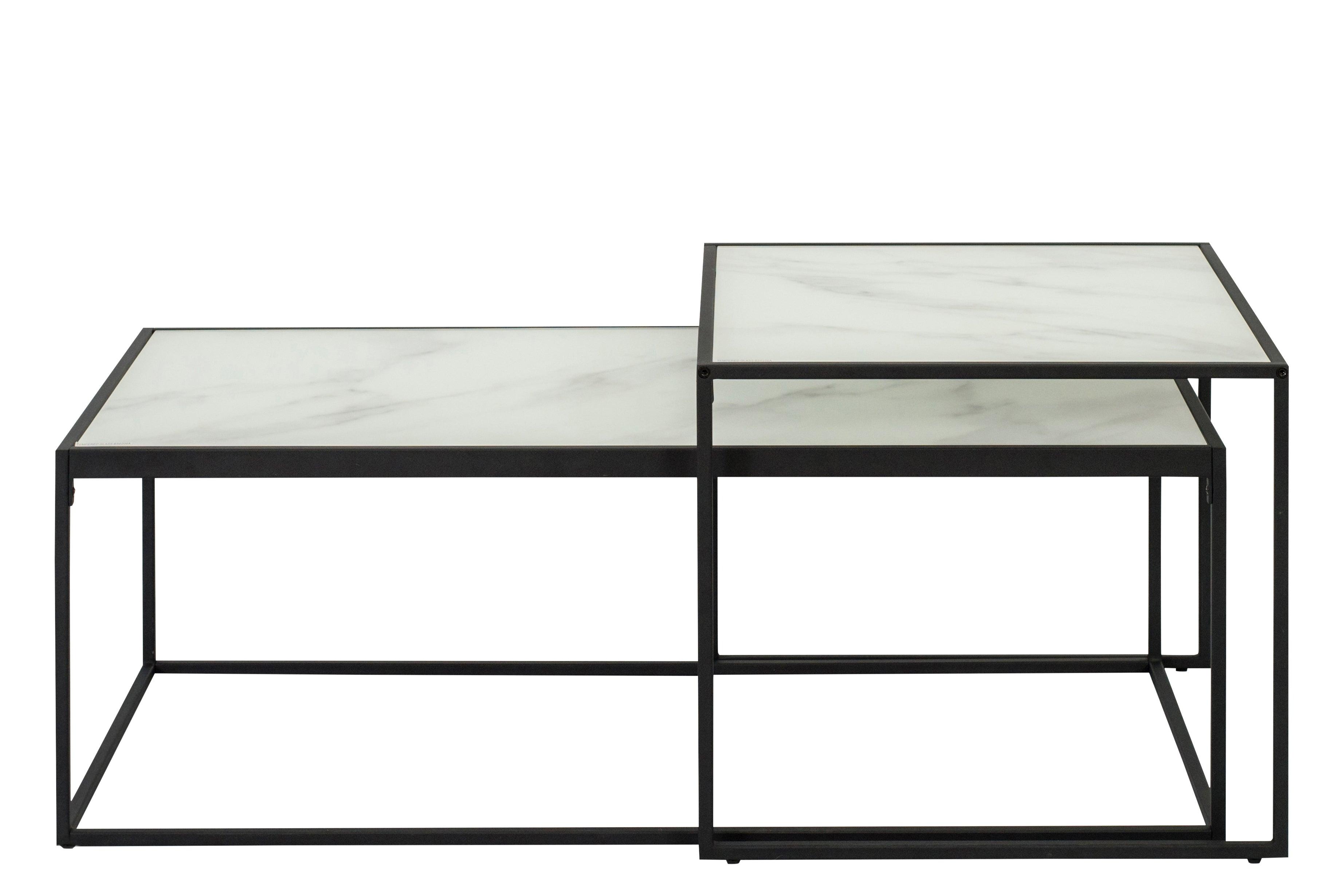 Zestaw stolików BOLTON marmur Home Essentials Eye on Design