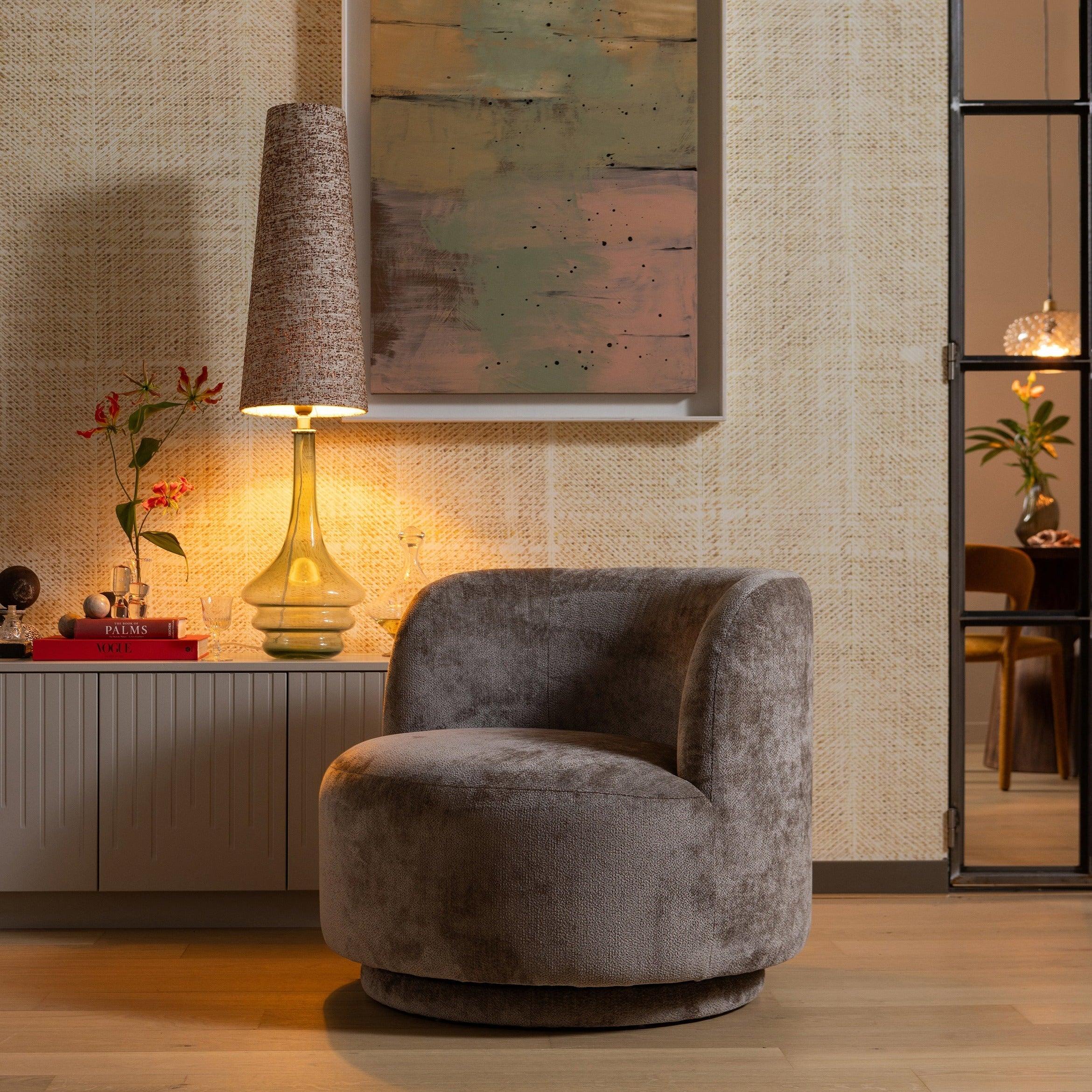 Zestaw wypoczynkowy z fotelami POPULAR brązowy Be Pure Eye on Design