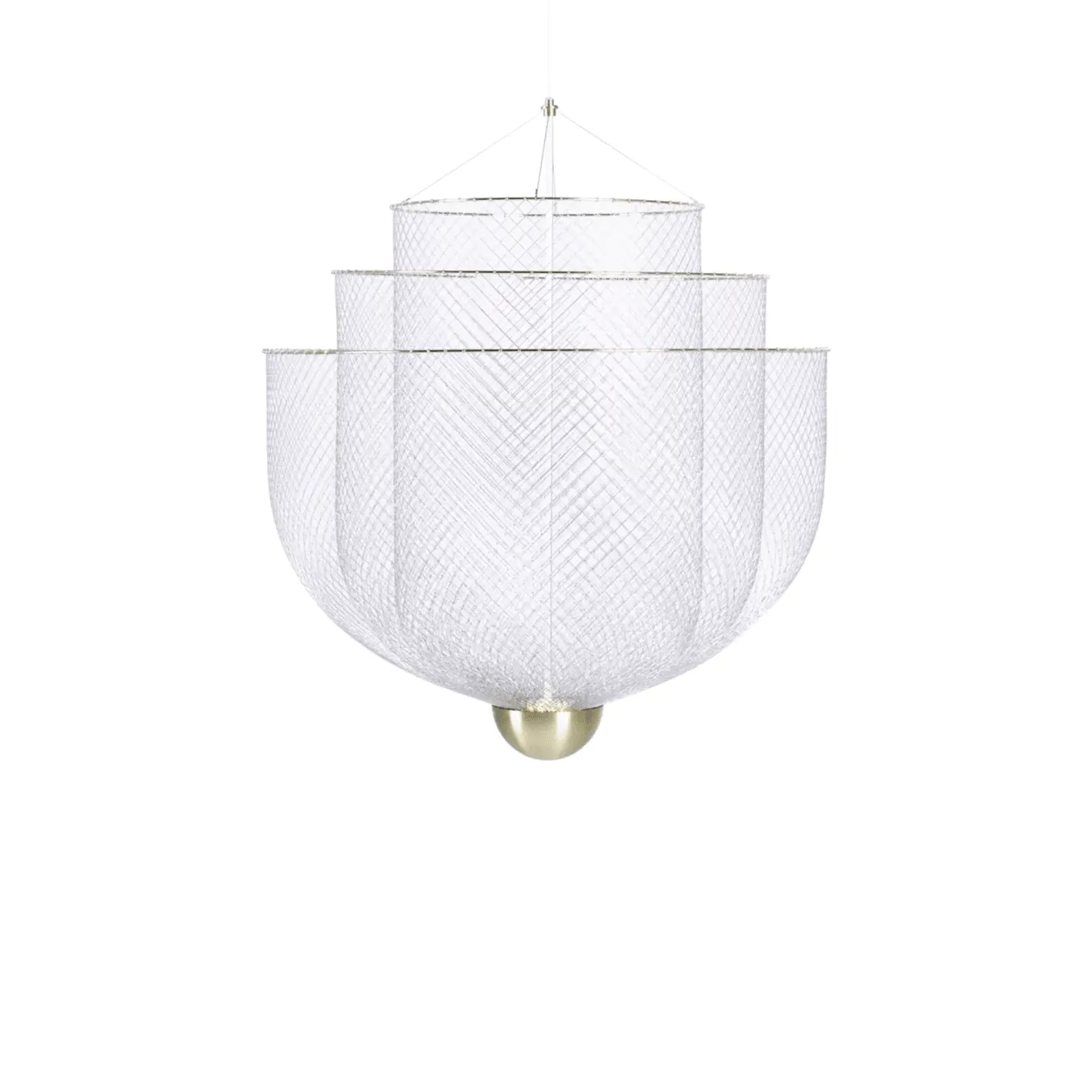 Żyrandol MESHMATICS mosiądz – Moooi