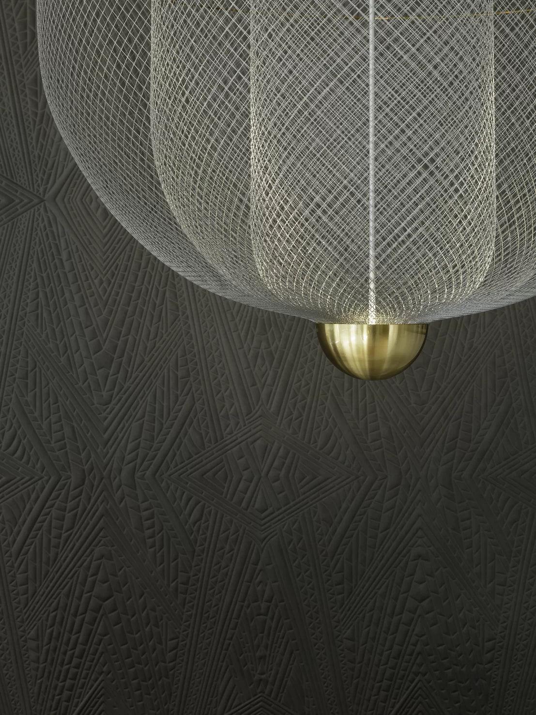 Żyrandol MESHMATICS mosiądz Moooi Eye on Design