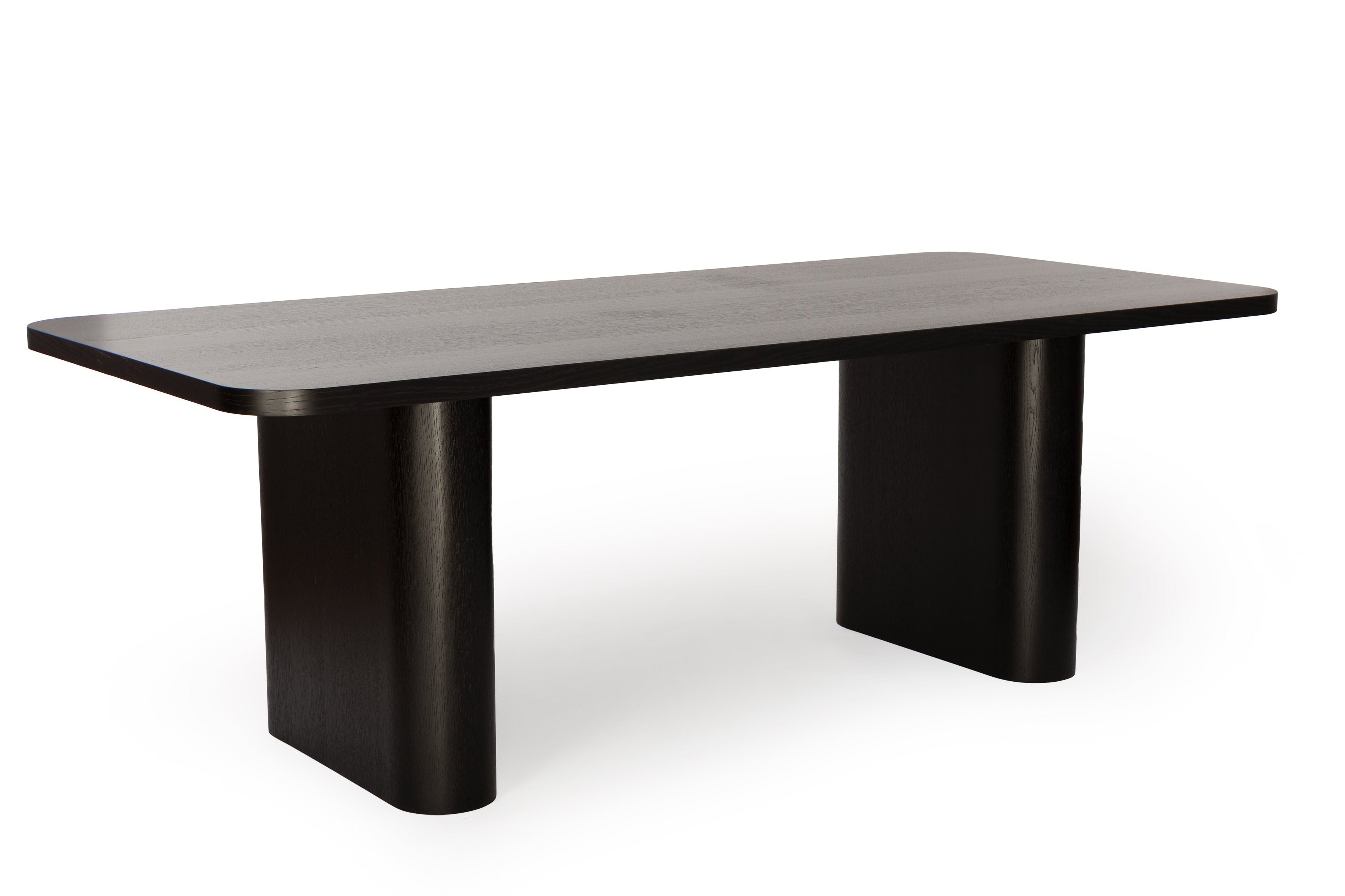 VARBERG Tisch aus schwarzer Eiche