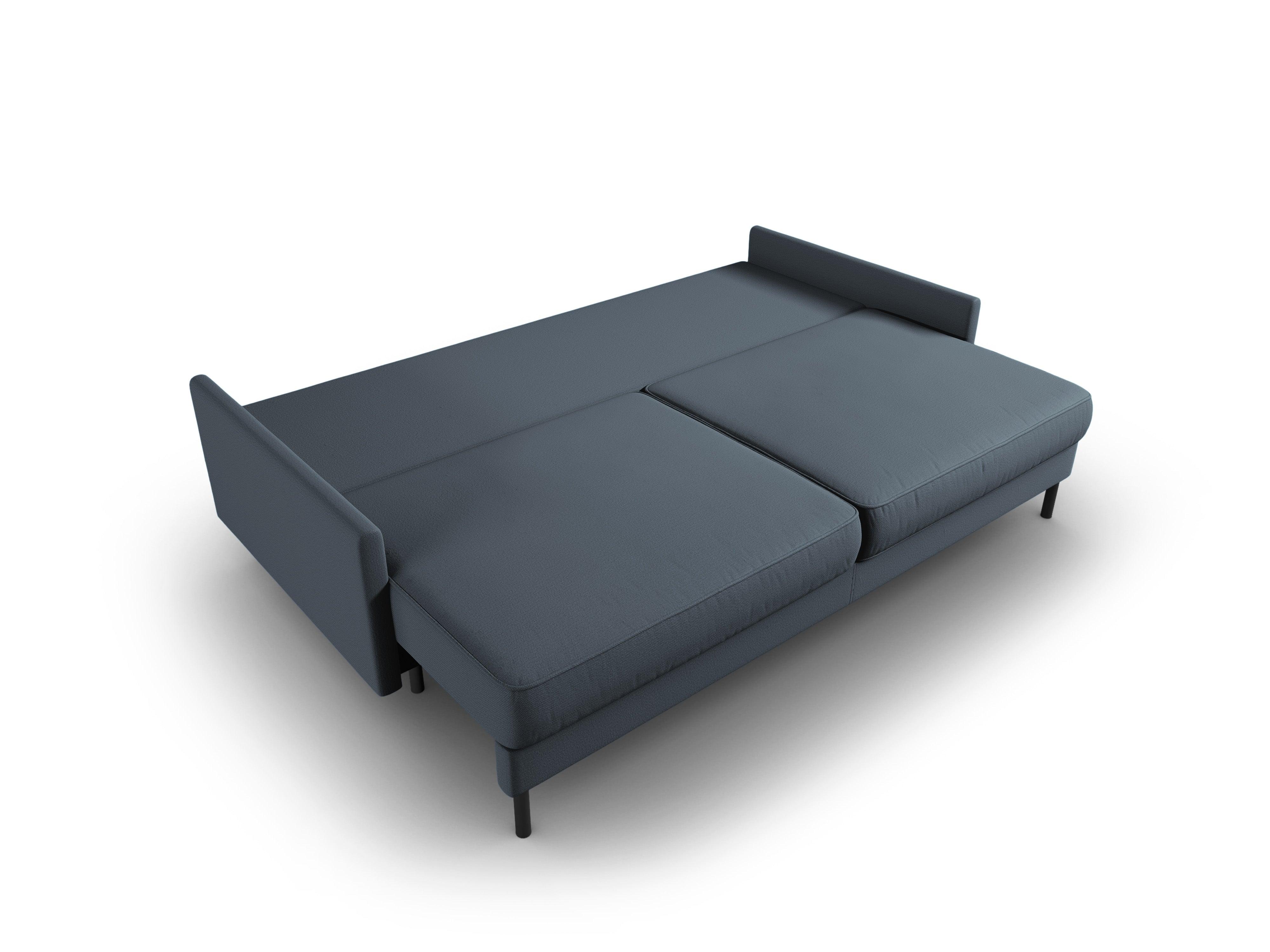 Sofa z funkcją spania SCOTT niebieski Micadoni Eye on Design
