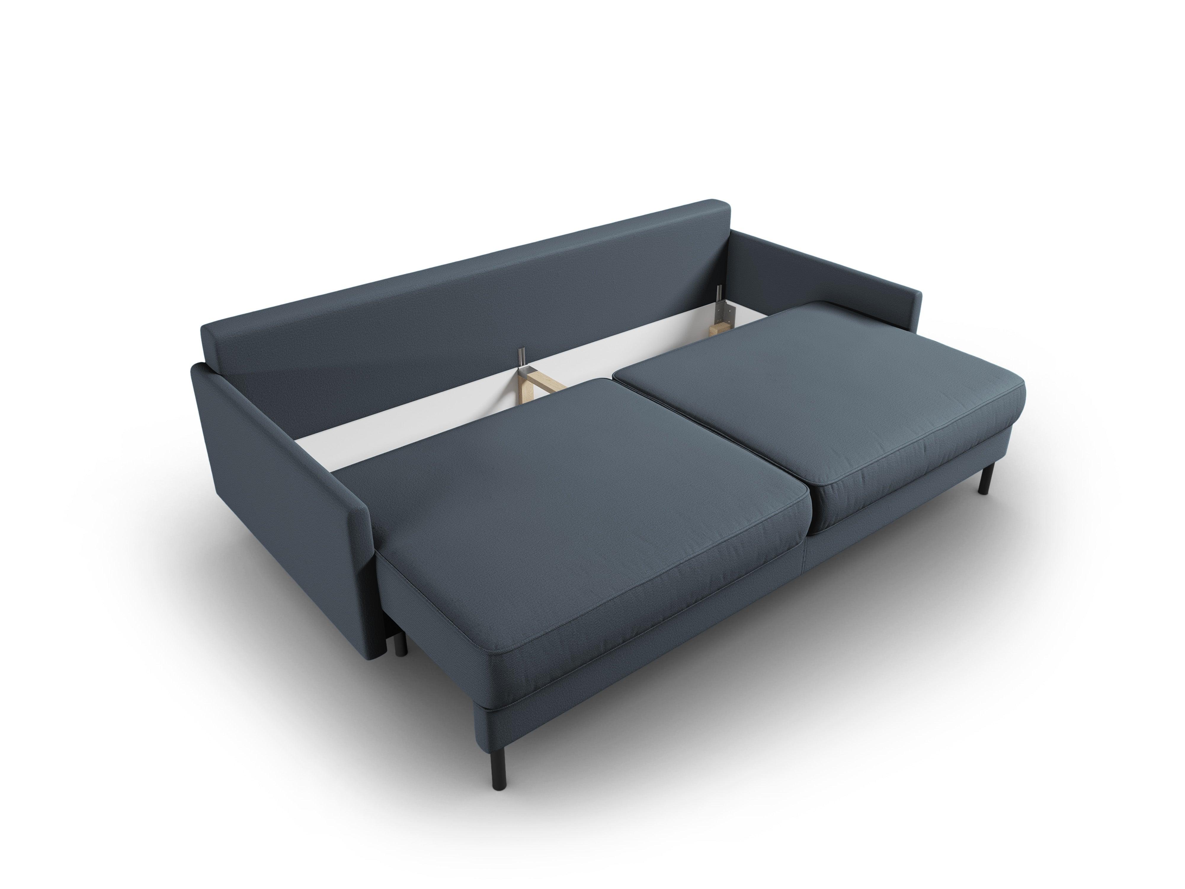 Sofa z funkcją spania SCOTT niebieski Micadoni Eye on Design