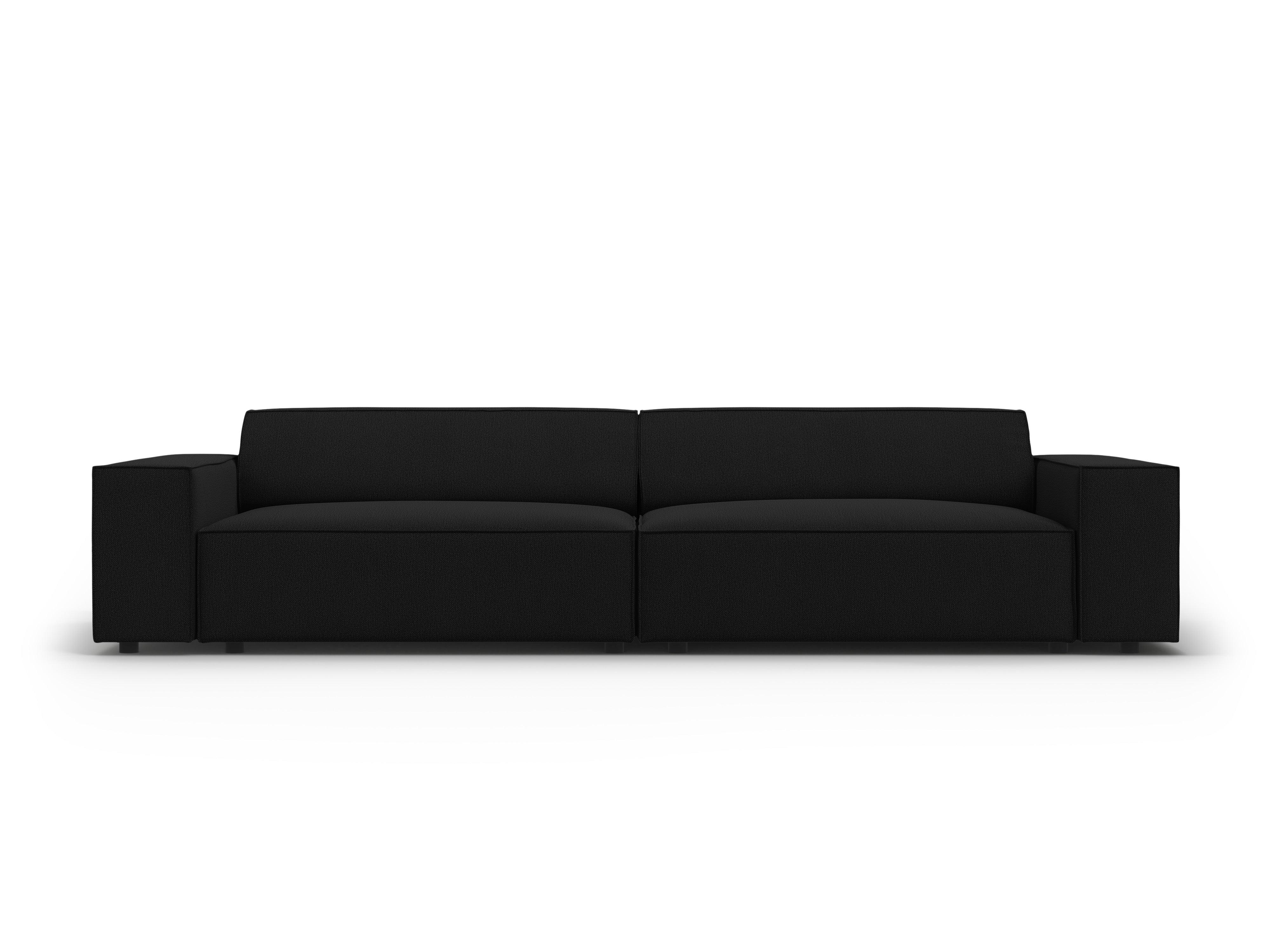 Sofa 3-osobowa JODIE czarny Micadoni Eye on Design
