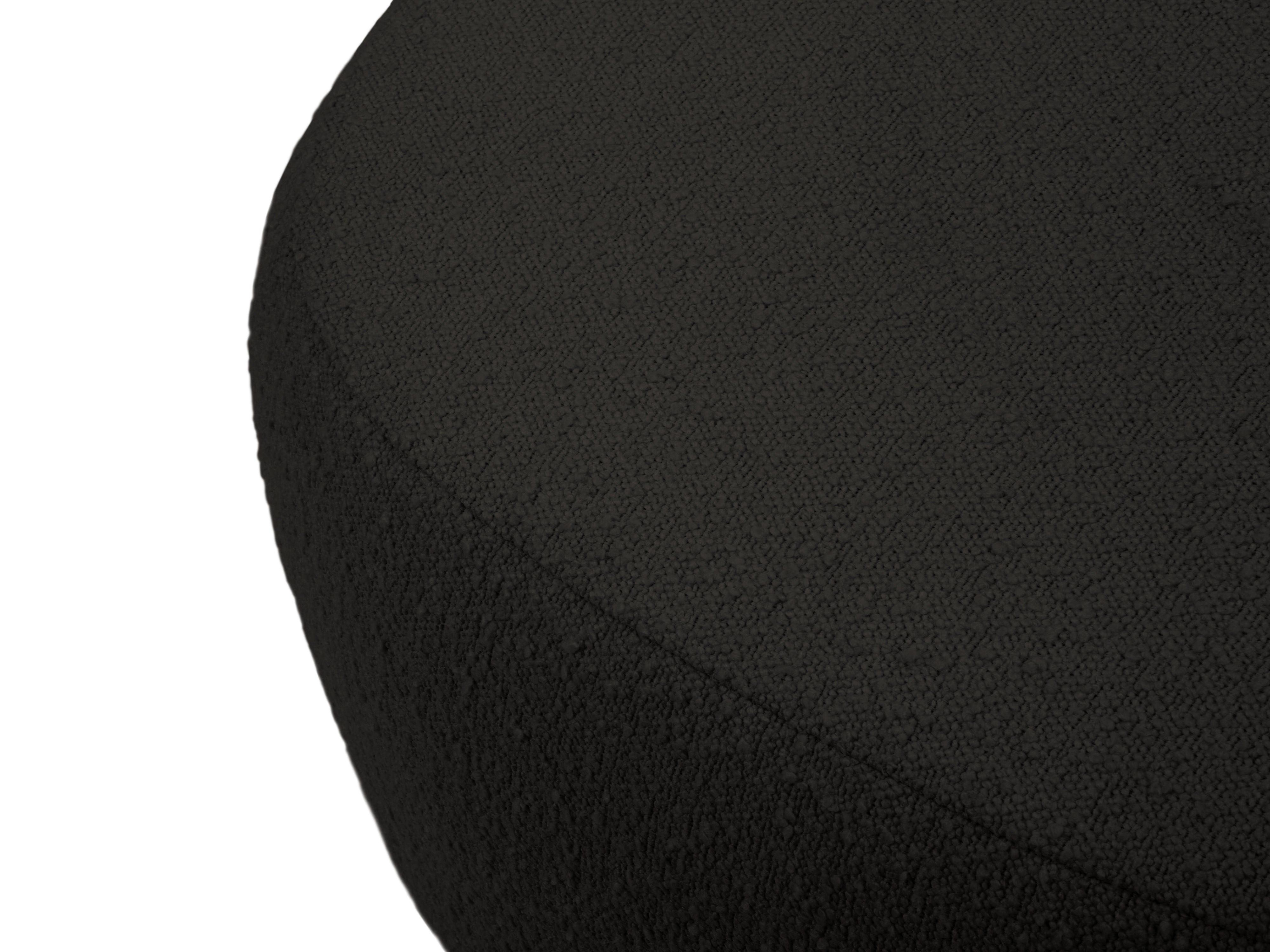 Puf SAAMIT boucle czarny Micadoni Eye on Design