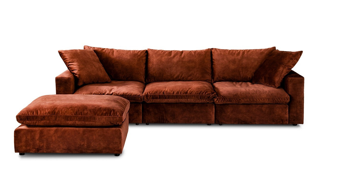Sofa modułowa LAZY z wyższą podstawą - kolor do wyboru Nordic Line Eye on Design