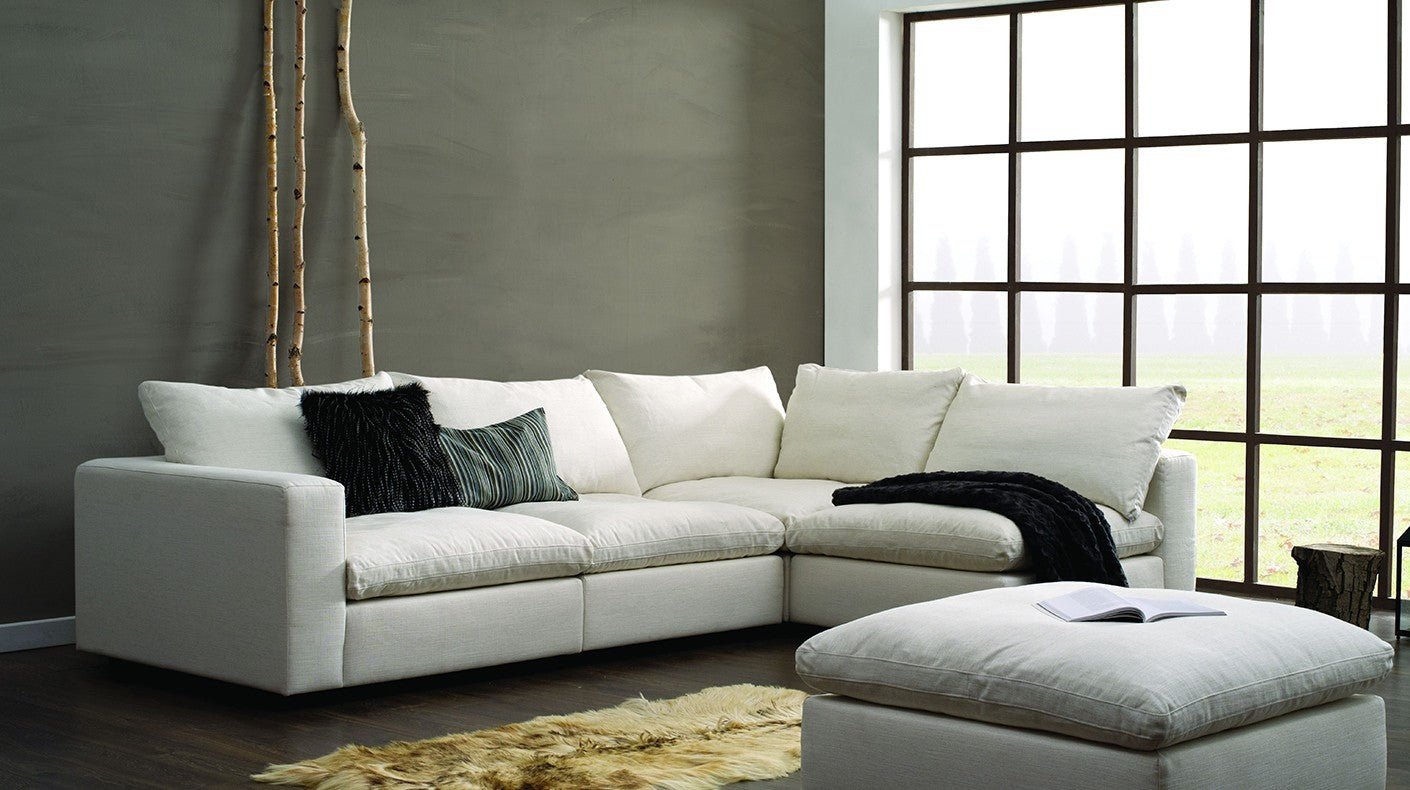Puf kwadratowy LAZY - kolor do wyboru Nordic Line Eye on Design