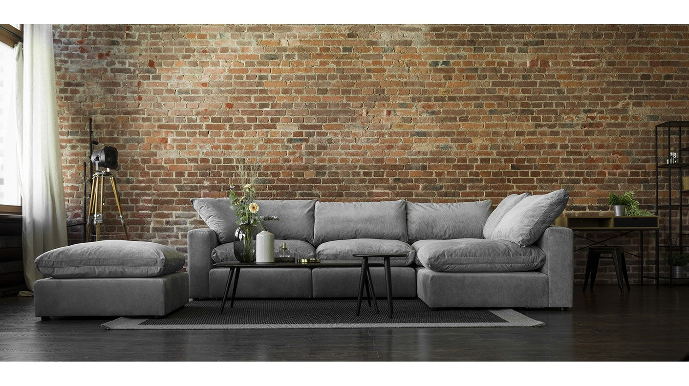 Narożnik prawostronny LAZY - kolor do wyboru Nordic Line Eye on Design