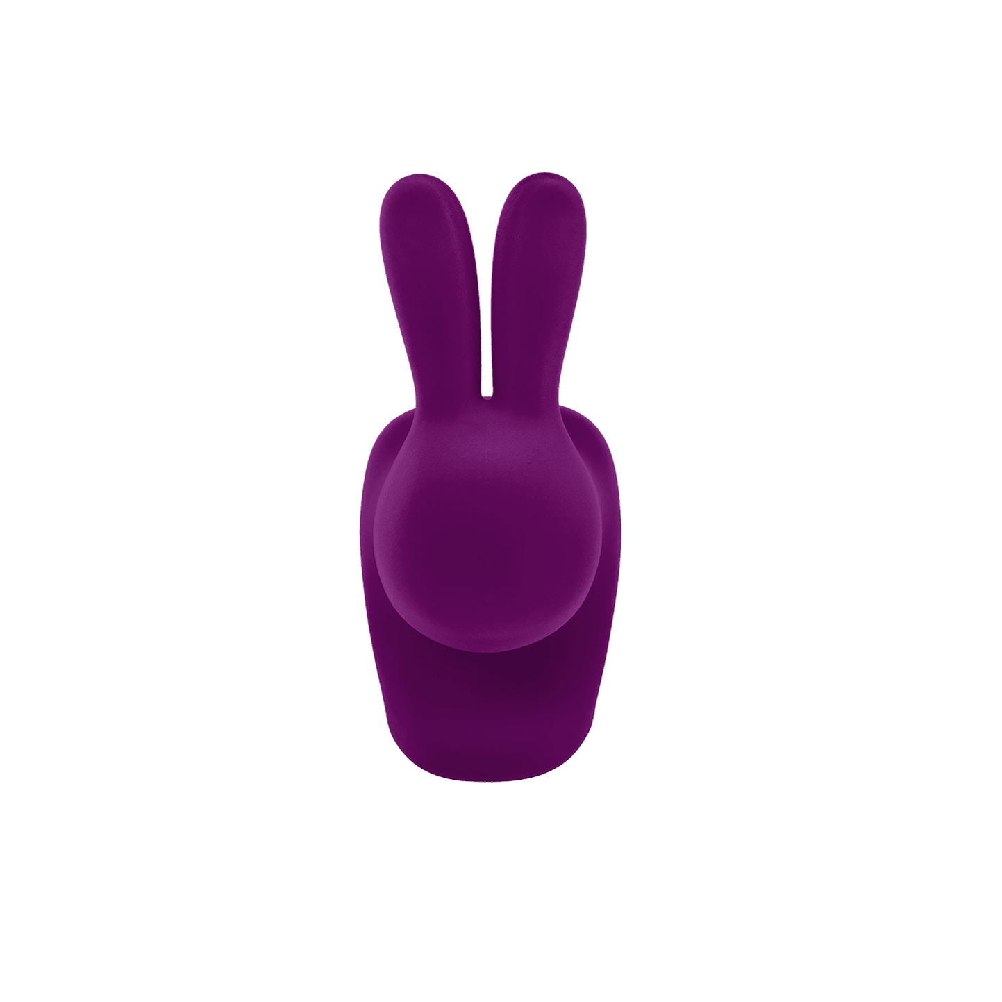 Podpórka do książek RABBIT VELVET fioletowy Qeeboo Eye on Design