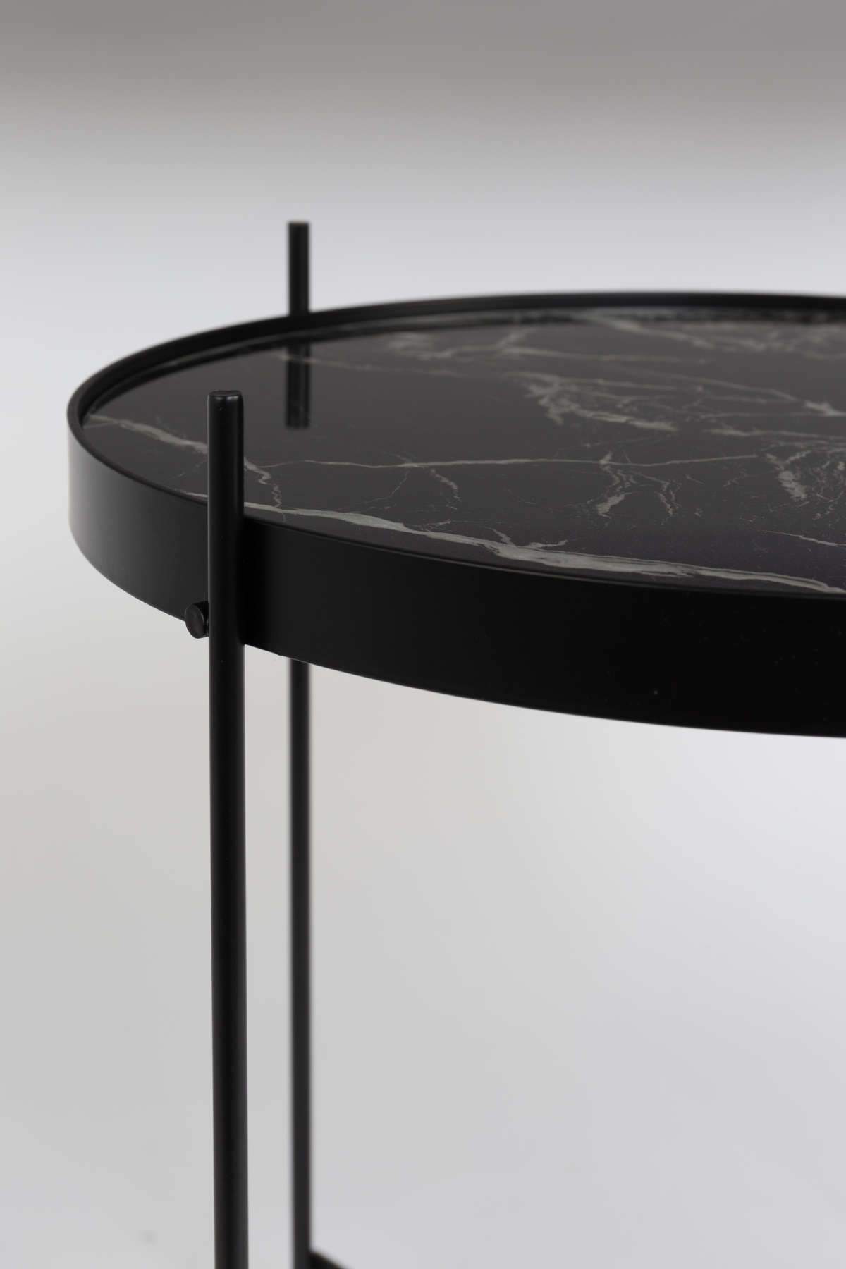 CUPID Tisch aus schwarzem Marmor