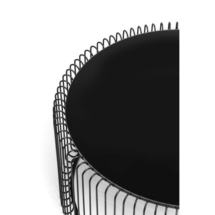 Zestaw stolików kawowych SHINE czarny Kare Design Eye on Design
