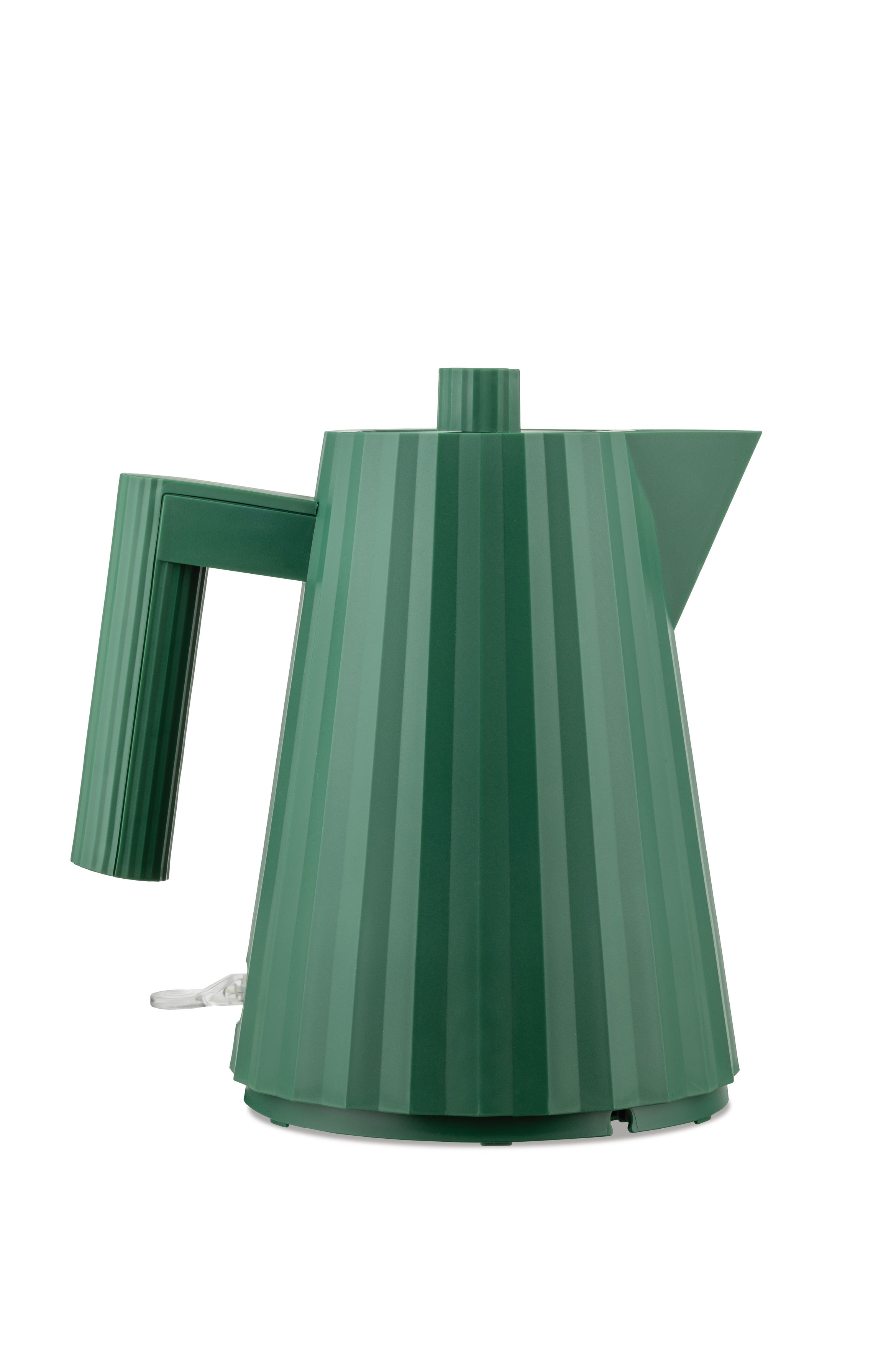 Green Plissé electric kettle