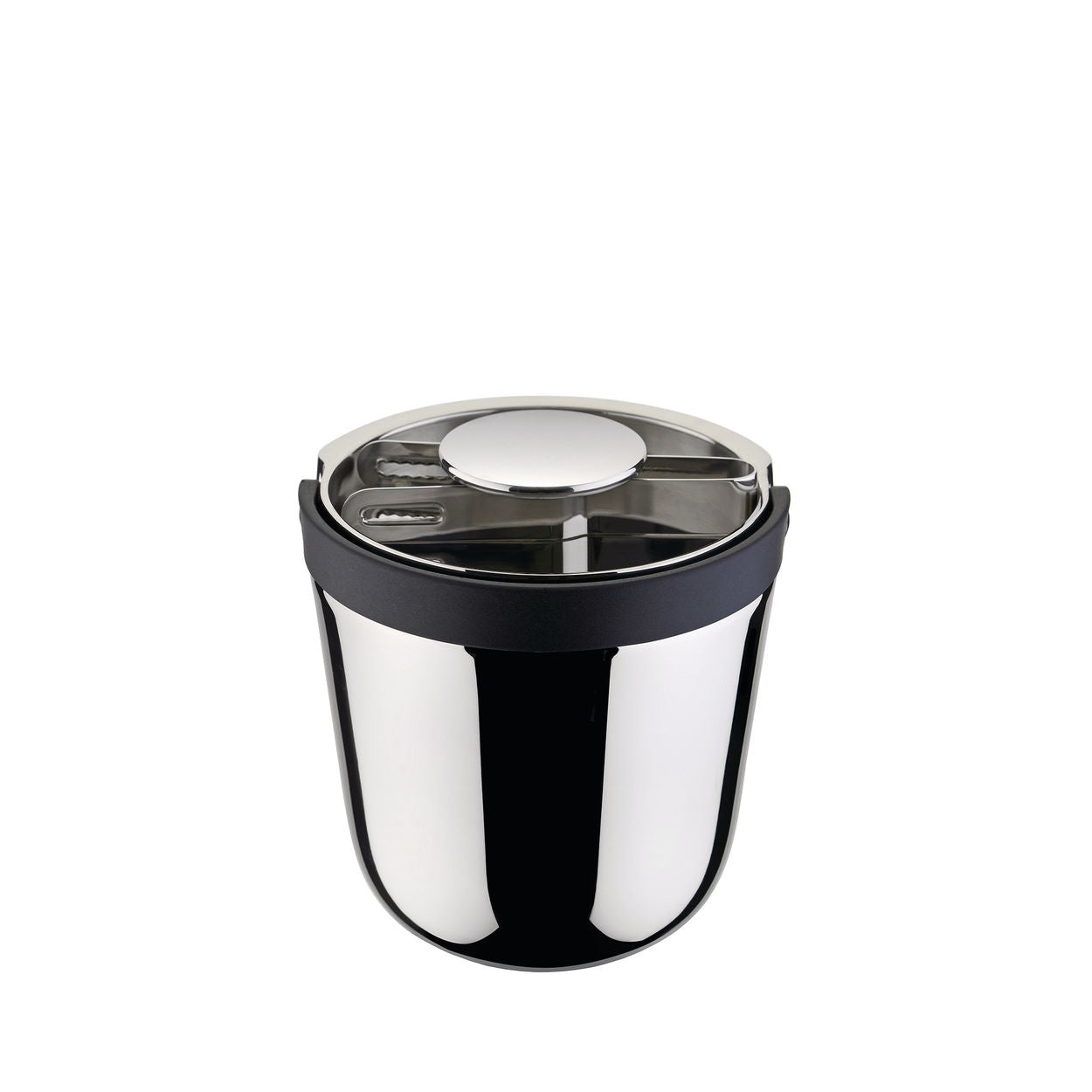 Eisbehälter mit Zange THE TENDING BOX Edelstahl