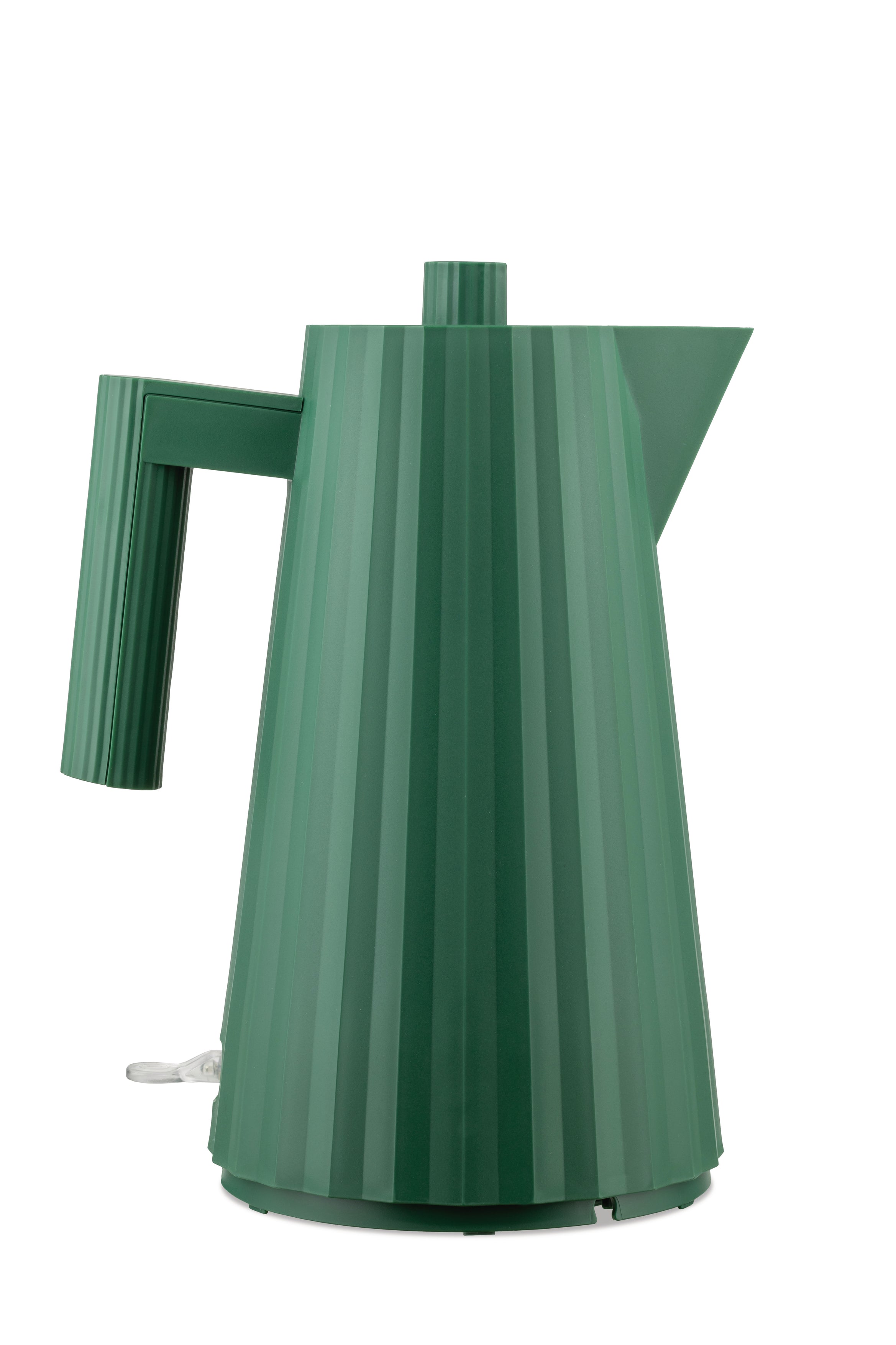 Green Plissé electric kettle