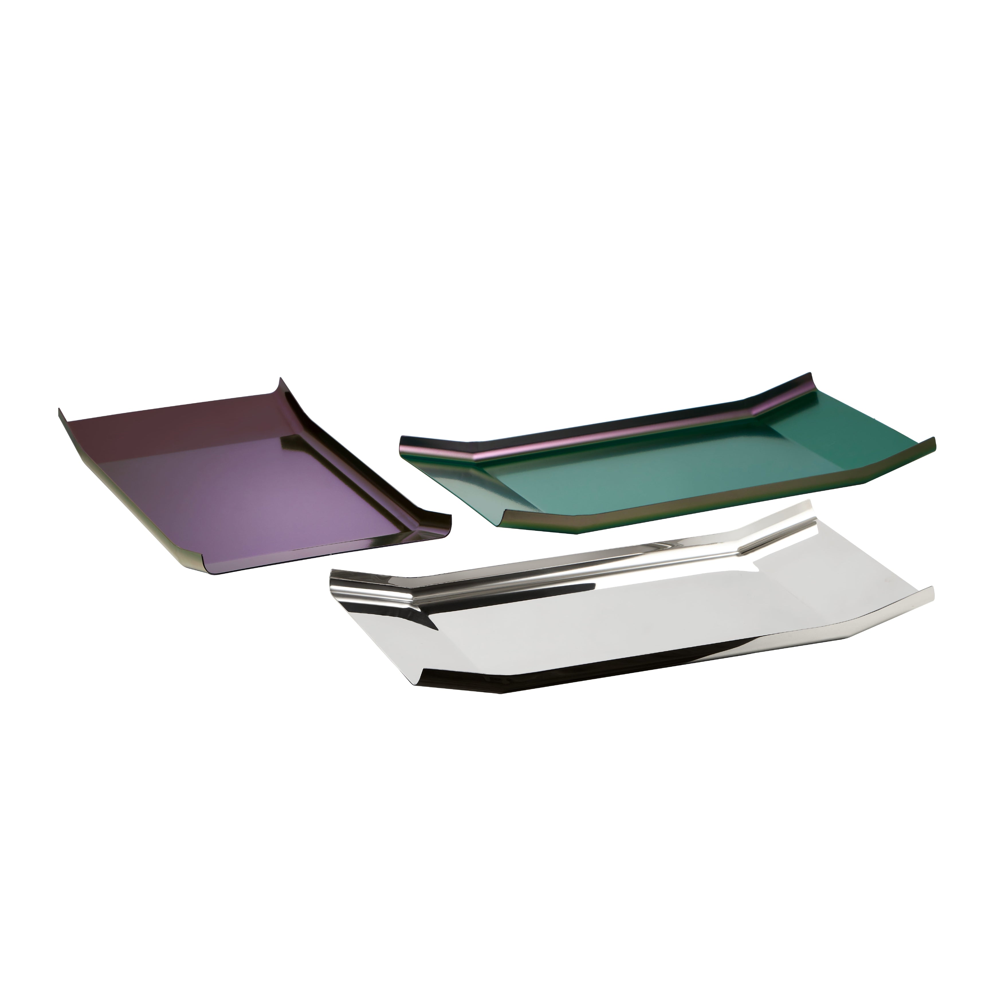 ARRAN green-purple tray